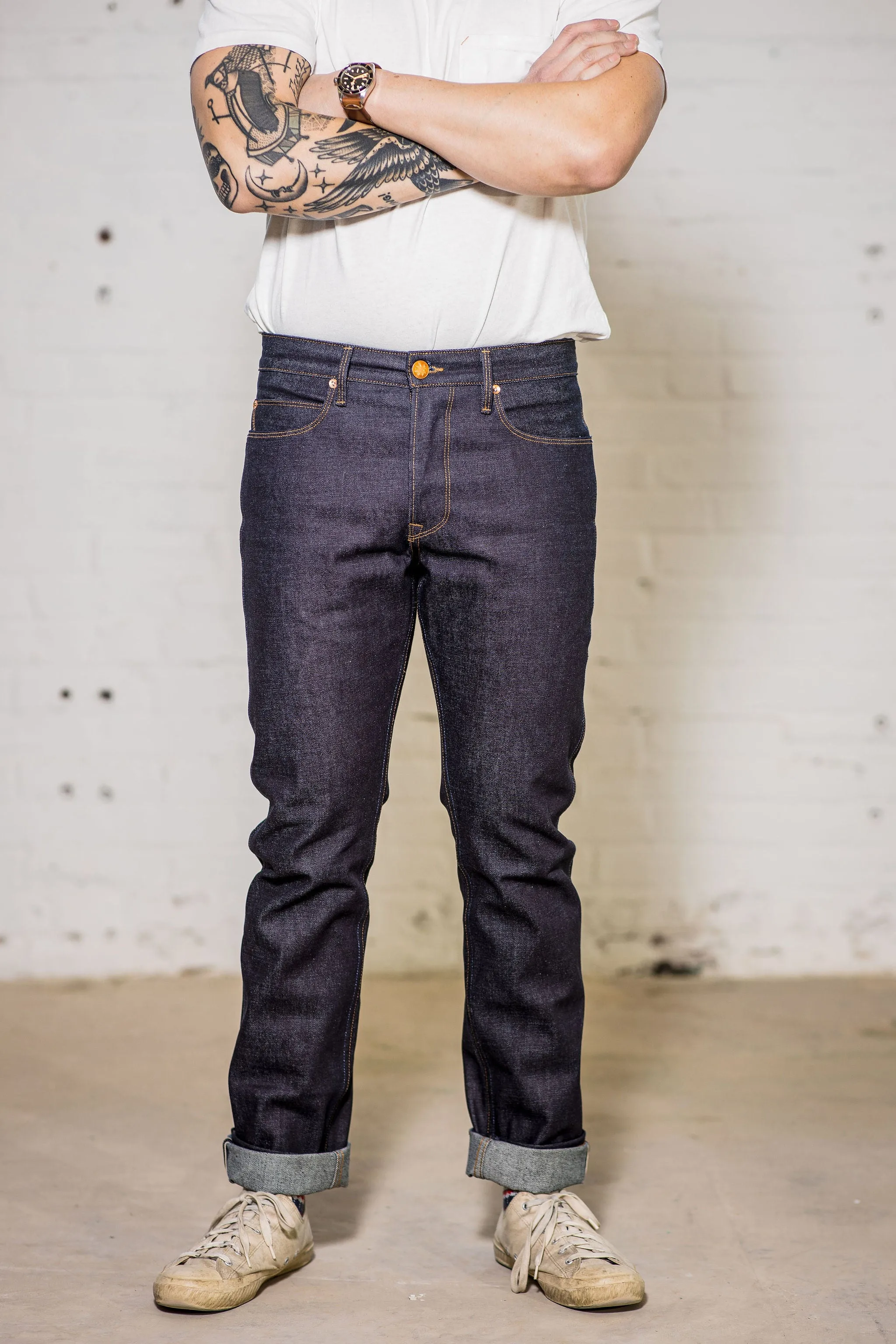 Freenote Cloth Rios - 14.5oz Kaihara Denim sold by Franklin and Poe