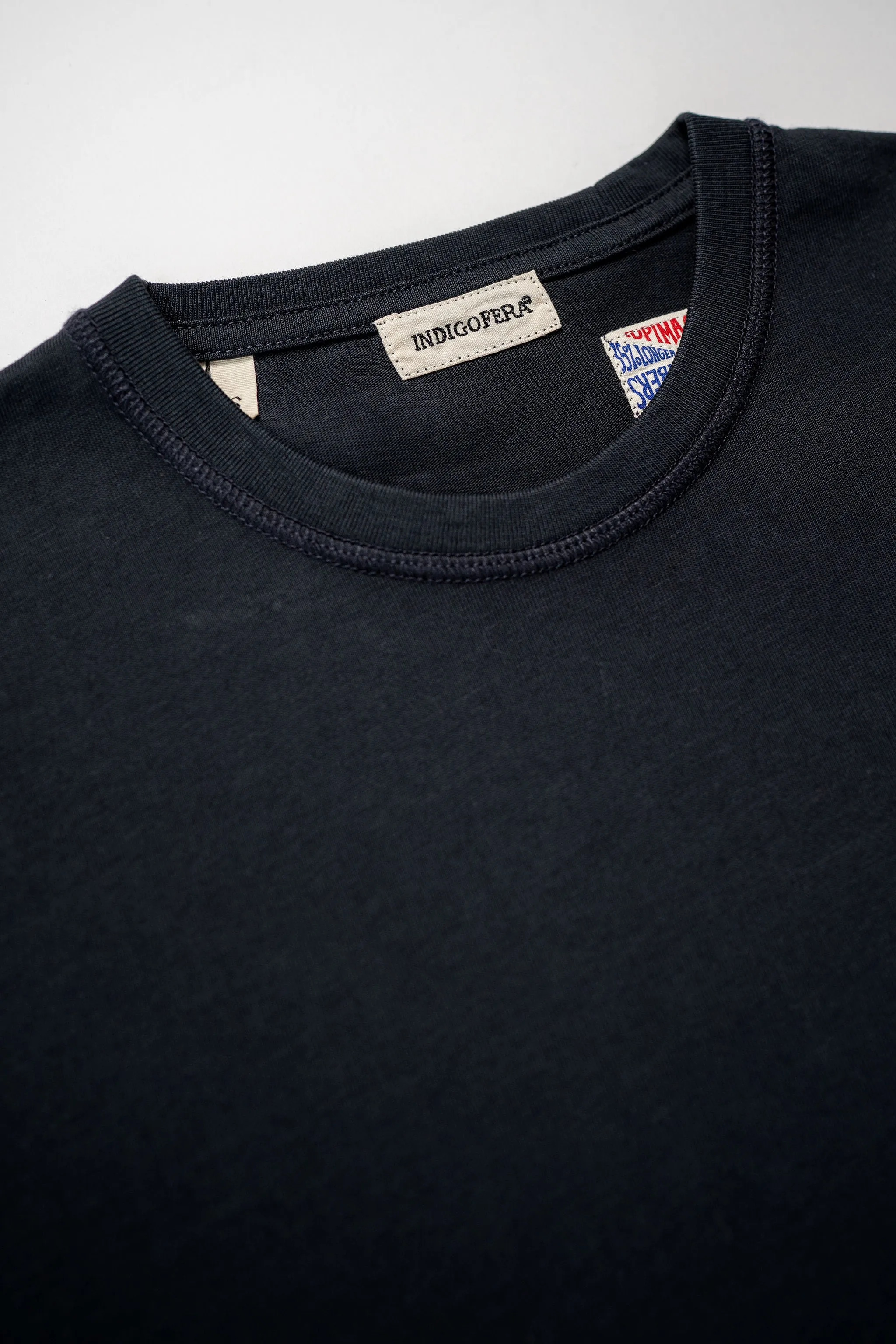 Indigofera Wilson T-Shirt - Marshall Black sold by Franklin and Poe product image thumbnail 4