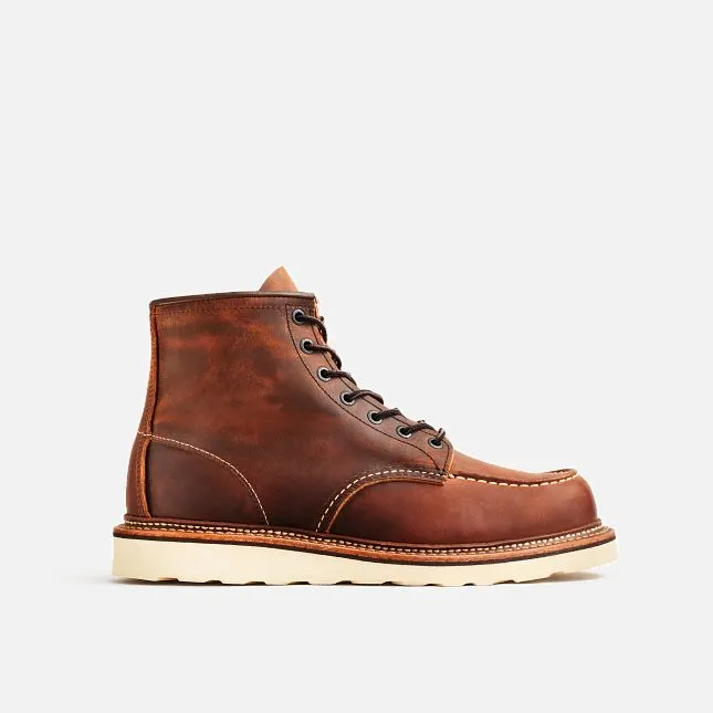 Red Wing Heritage Classic Moc 1907 - Copper Rough and Tough sold by Franklin and Poe