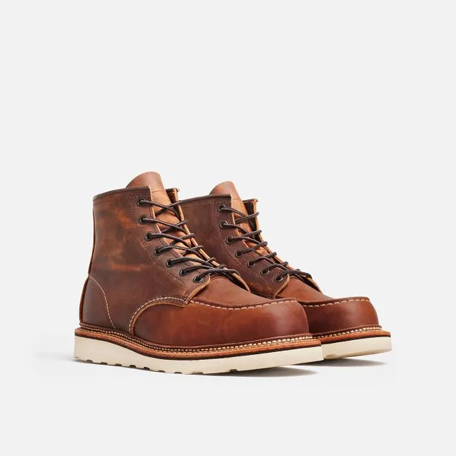 Red Wing Heritage Classic Moc 1907 - Copper Rough and Tough sold by Franklin and Poe product image thumbnail 2