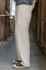Hansen Garments Bobby Wide Pleated Trousers - Off White Gauze sold by Franklin and Poe