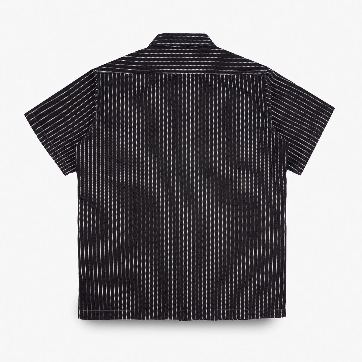 Iron Heart IHSH-416-BLK 10oz Wabash Short Sleeved Mechanic Shirt - Black sold by Franklin and Poe product image thumbnail 2