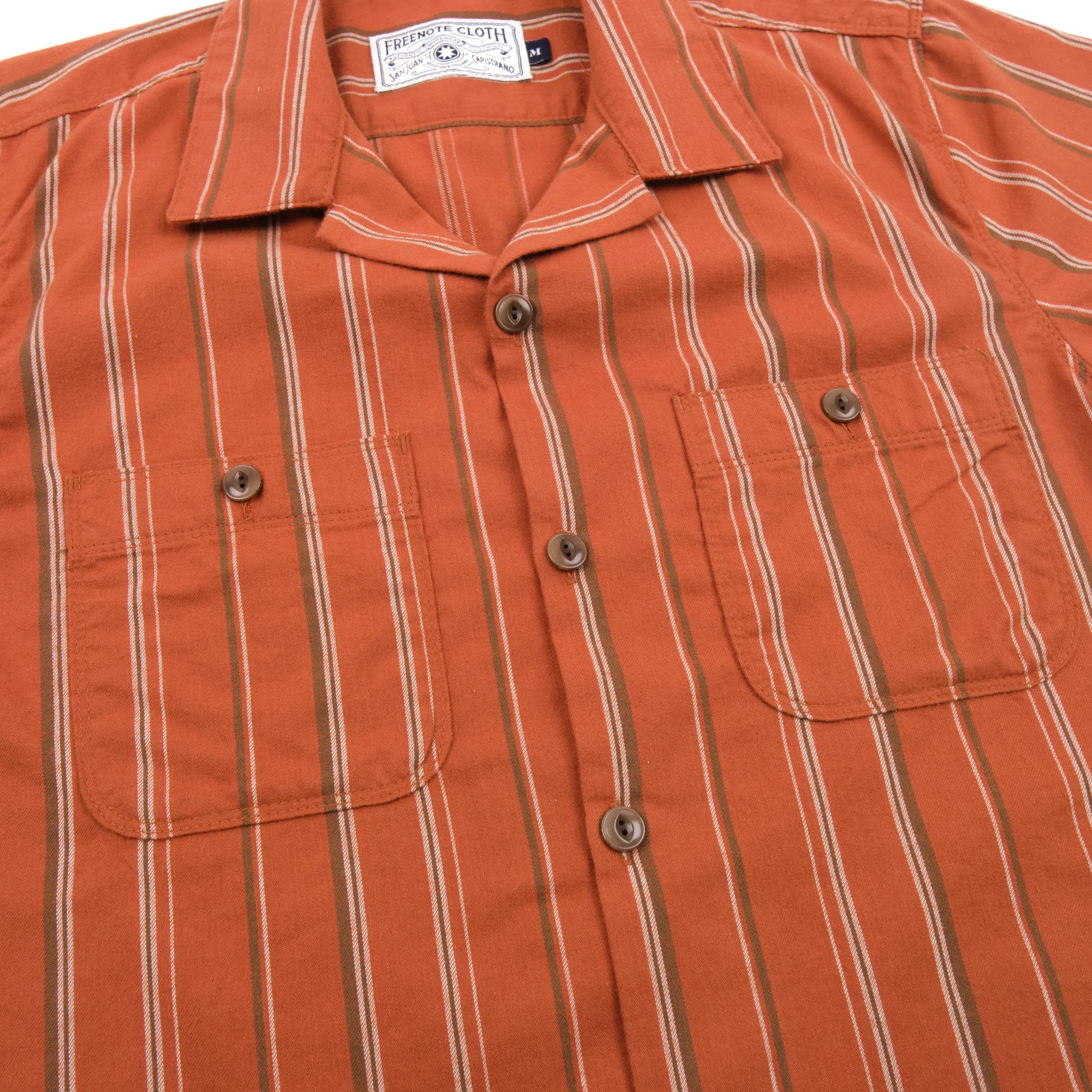 Freenote Cloth Dayton - Orange Stripe sold by Franklin and Poe product image thumbnail 5