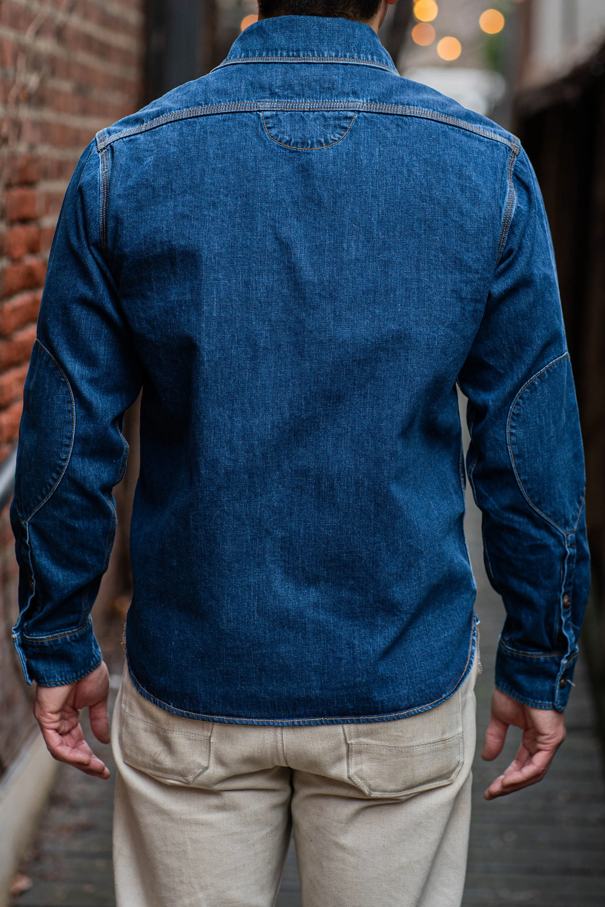 Freenote Cloth Lambert - Stone Washed Denim sold by Franklin and Poe product image thumbnail 3