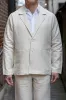 Blluemade Blazer - Belgian Linen Natural sold by Franklin and Poe