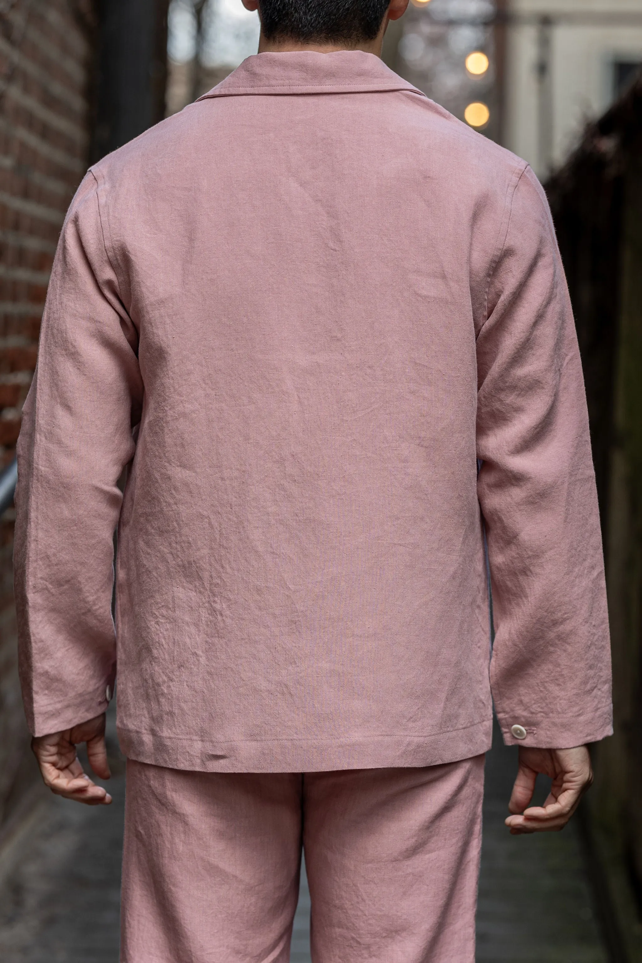 Blluemade Blazer - Belgian Linen Pink sold by Franklin and Poe product image thumbnail 3