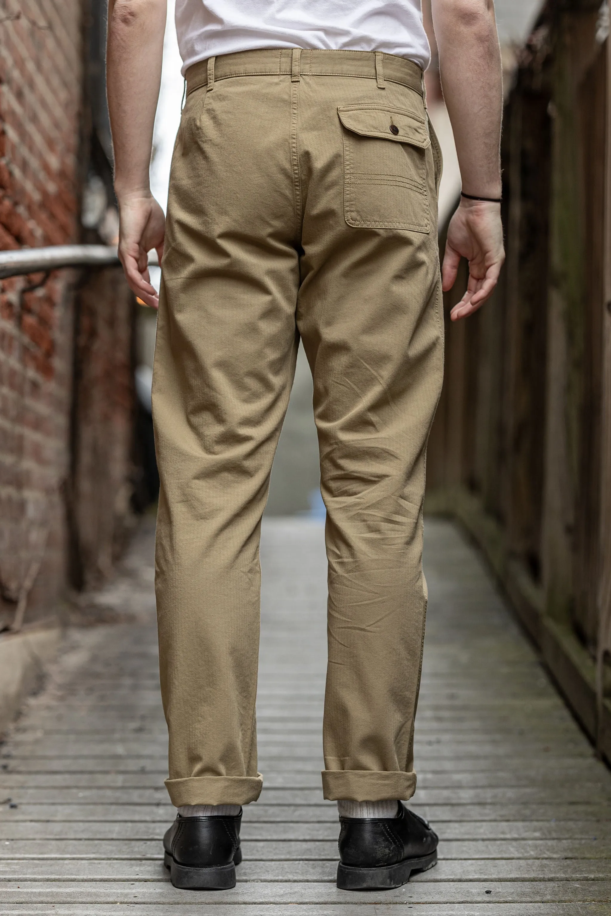 Heimat Textil Journey Pant - Herringbone Desert sold by Franklin and Poe product image thumbnail 3