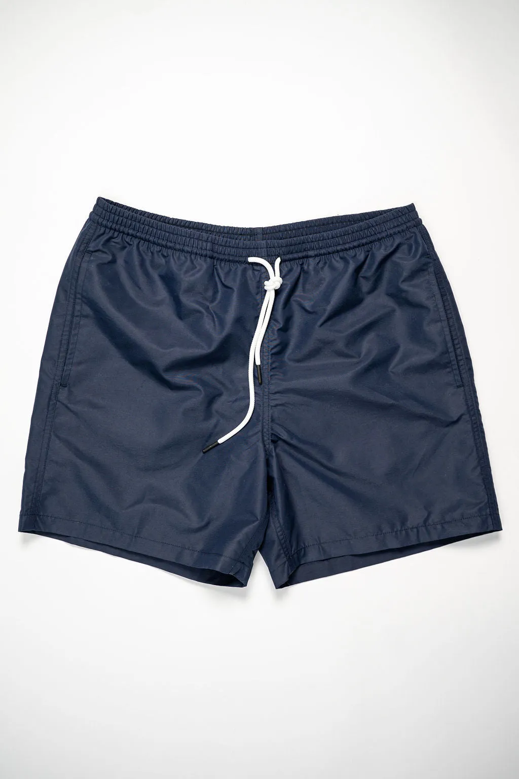 Blluemade Italian Nylon Shorts - Navy sold by Franklin and Poe