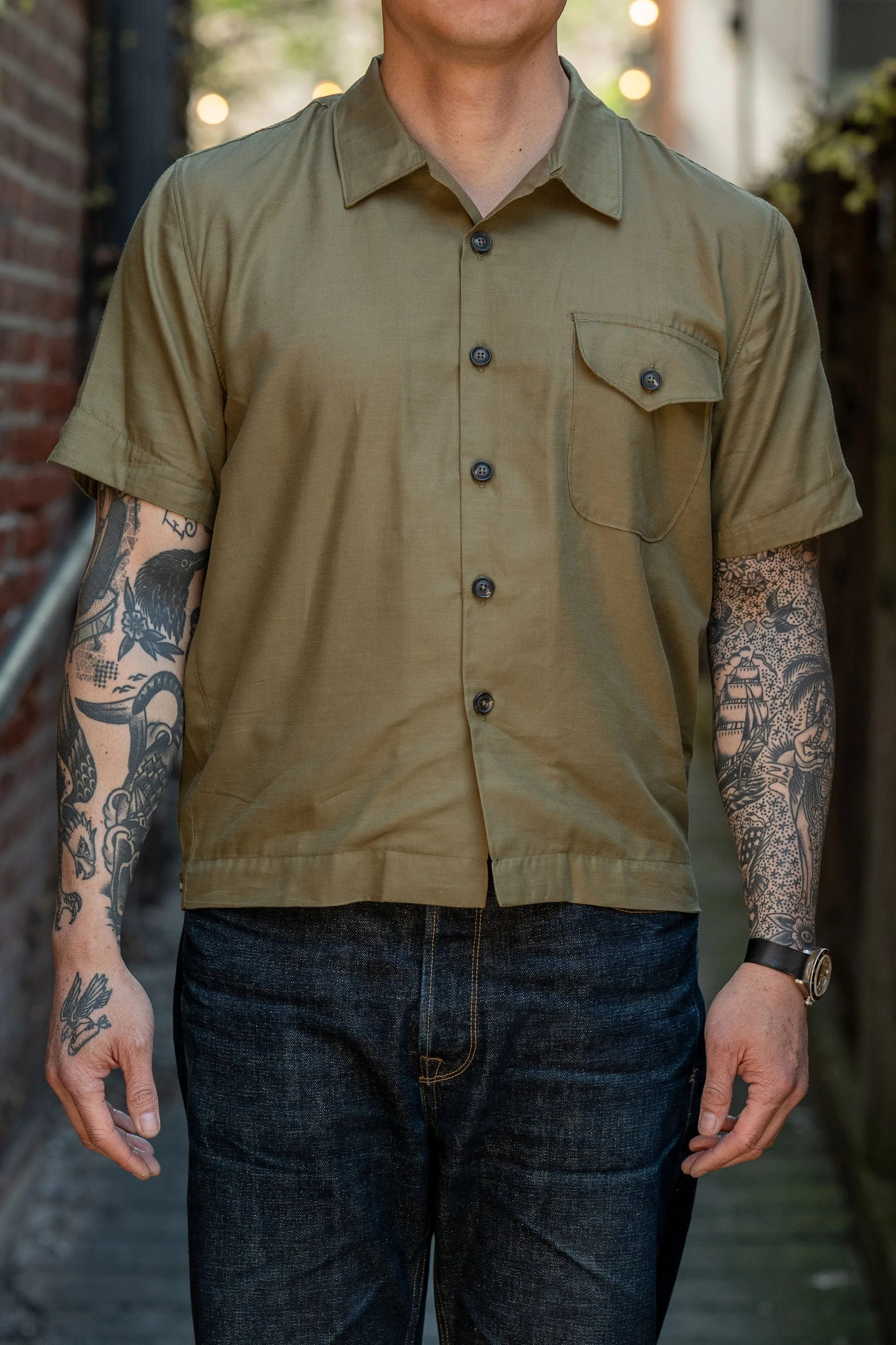 Freenote Cloth Jove - Olive sold by Franklin and Poe