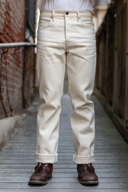 Freenote Cloth Belford - 14oz Ecru Denim sold by Franklin and Poe