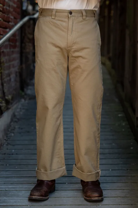 Freenote Cloth Shifter Pant - Khaki sold by Franklin and Poe