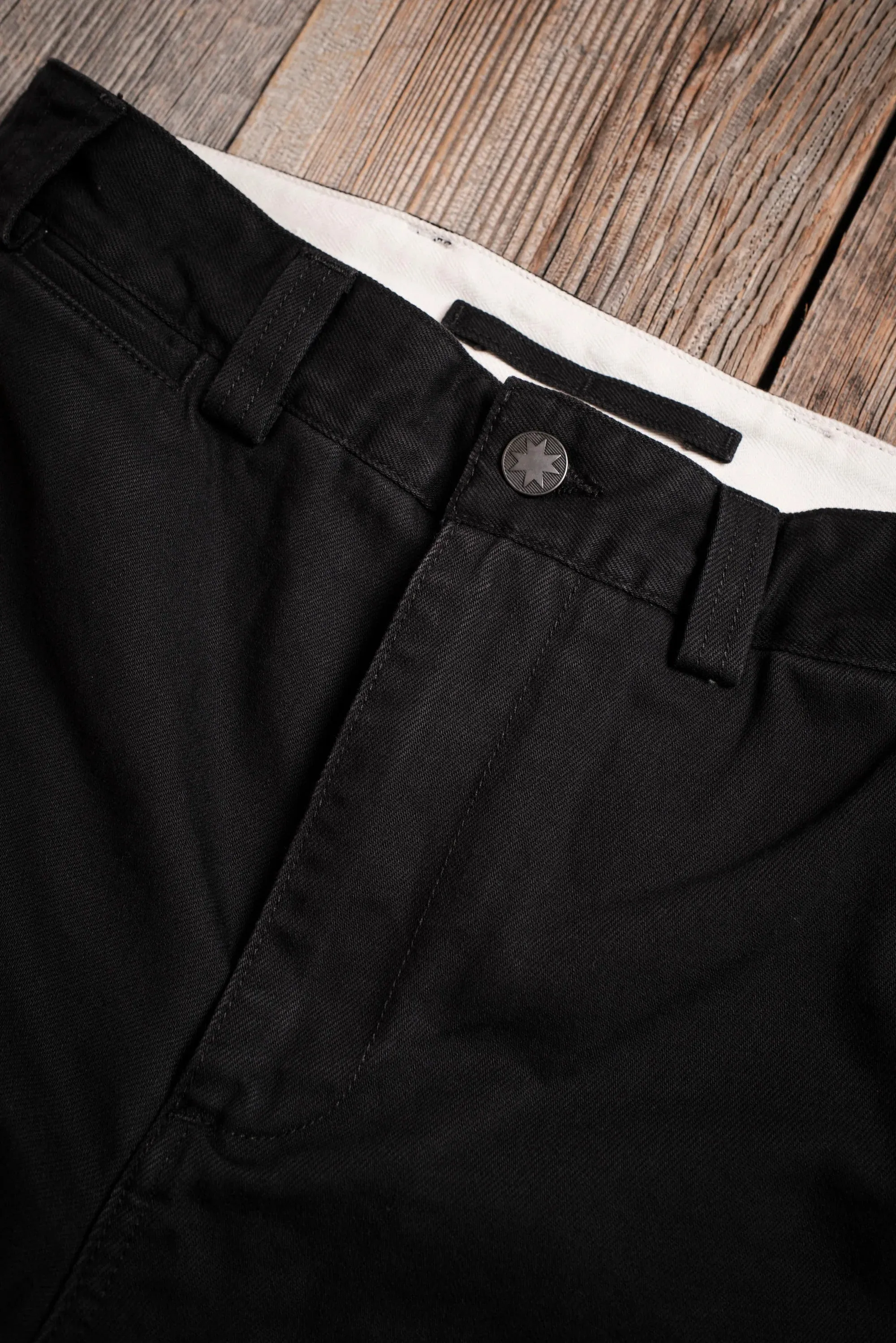 Freenote Cloth Shifter Pant - Black sold by Franklin and Poe product image thumbnail 4