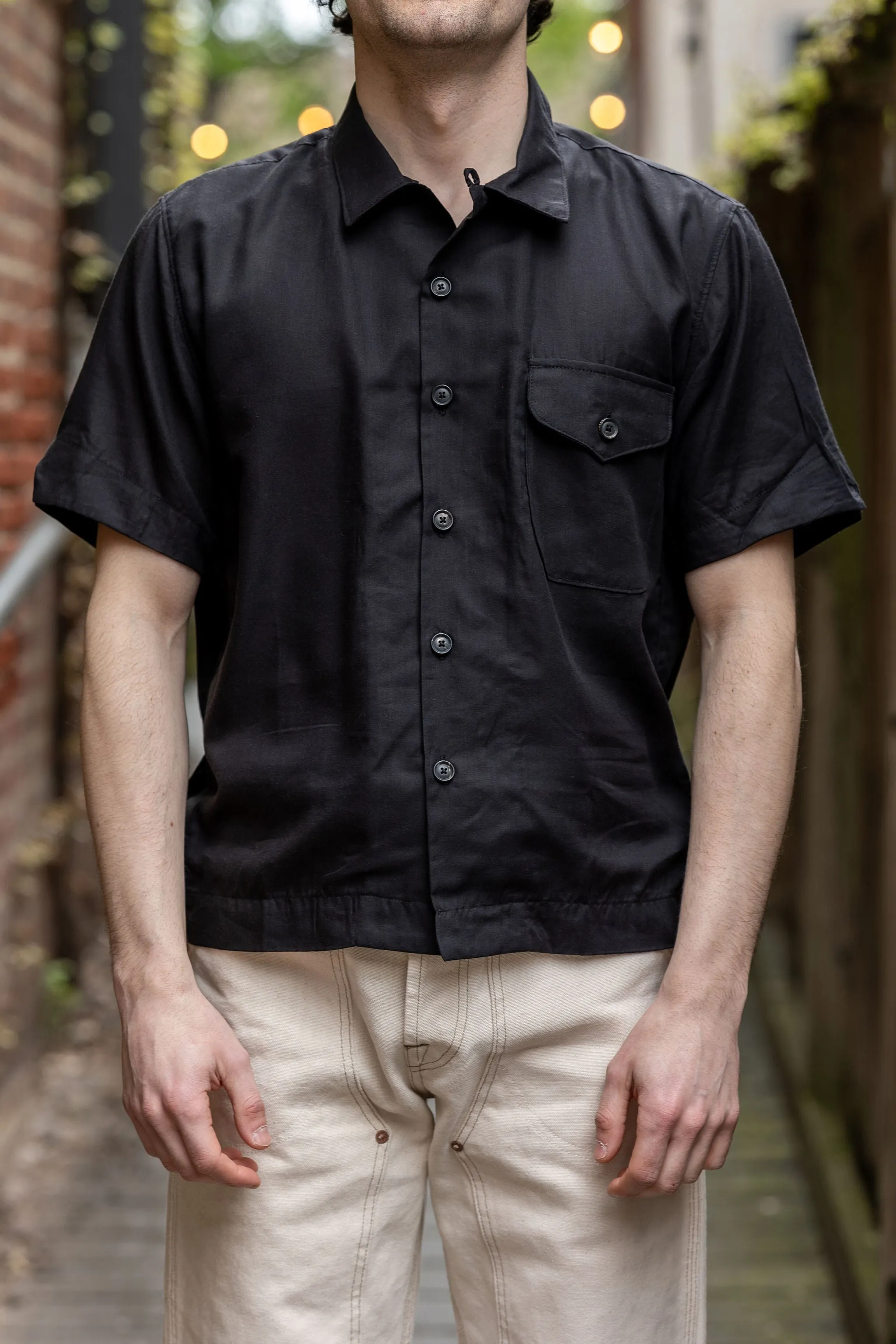 Freenote Cloth Jove - Black sold by Franklin and Poe