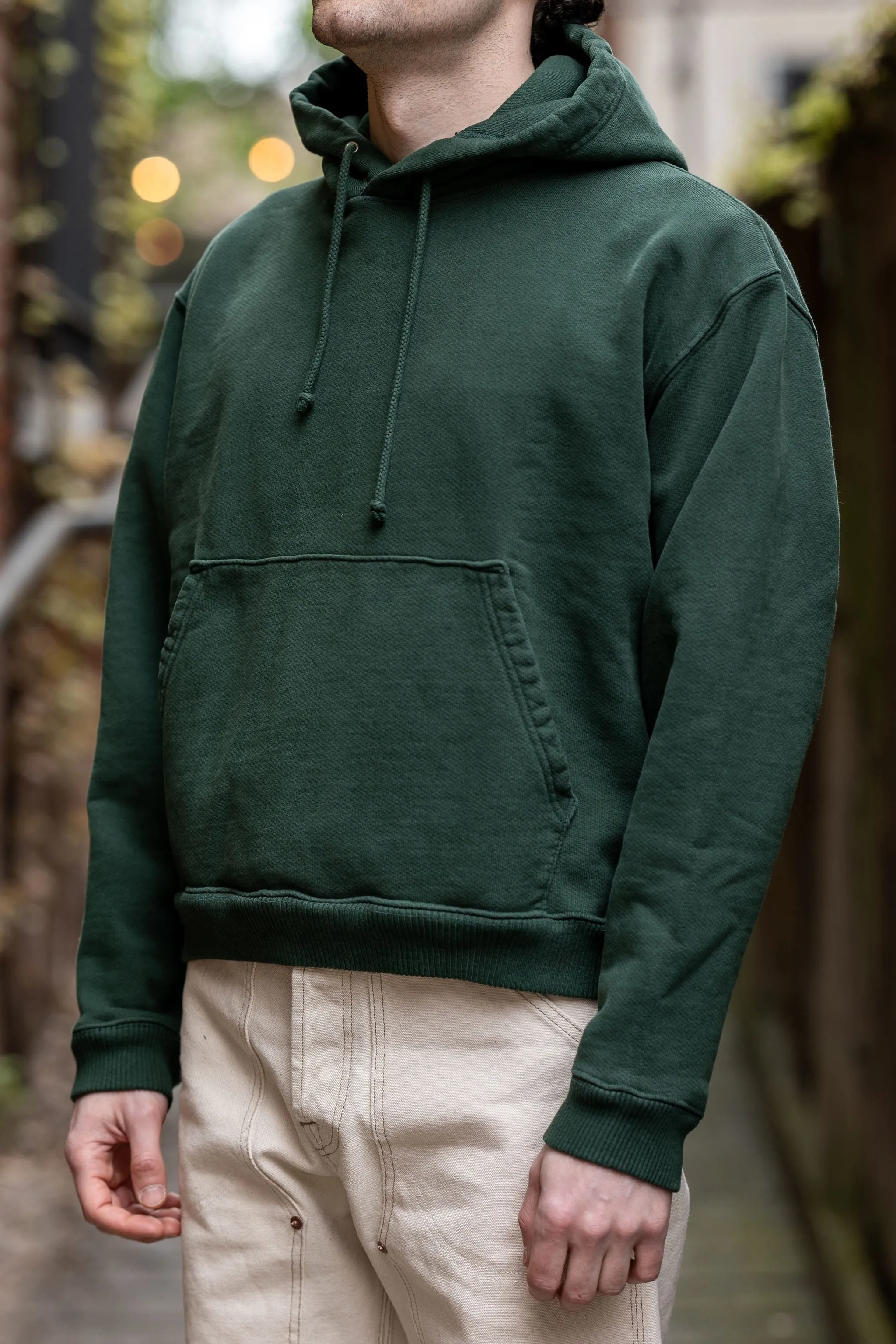 3sixteen Ultraweight Pullover Hoodie - Kombu Green sold by Franklin and Poe product image thumbnail 2