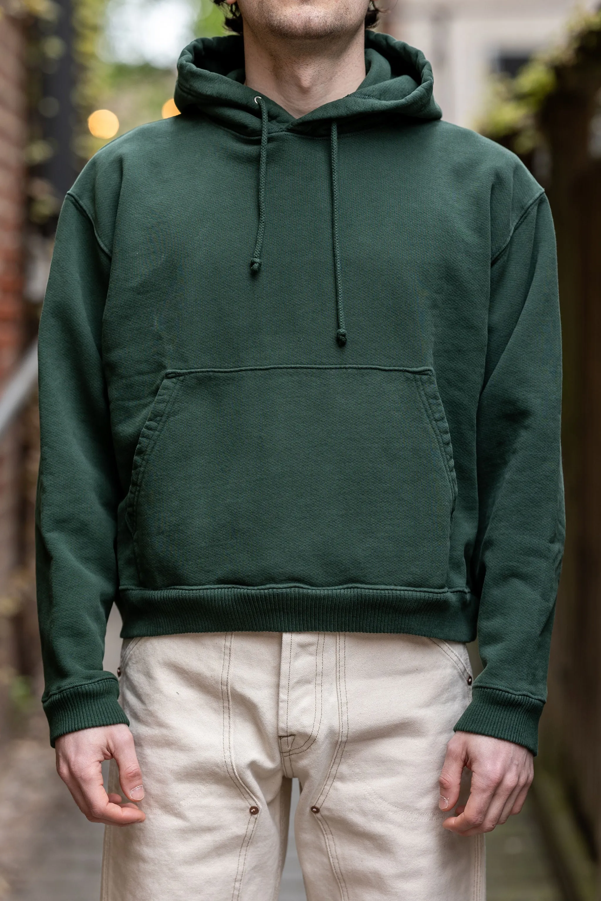 3sixteen Ultraweight Pullover Hoodie - Kombu Green sold by Franklin and Poe