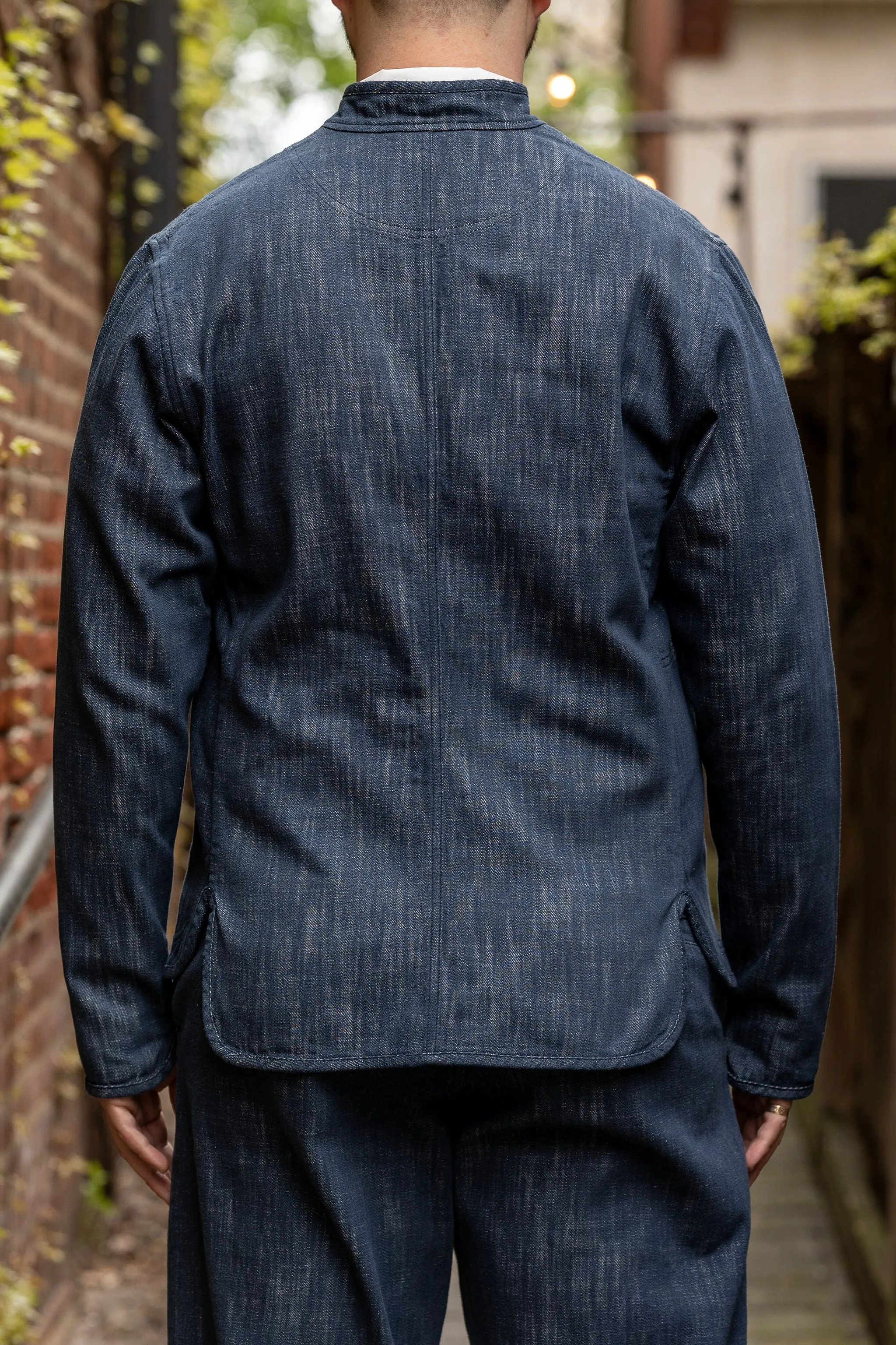 Hansen Garments Erling Work Jacket - Denim Blue sold by Franklin and Poe product image thumbnail 3
