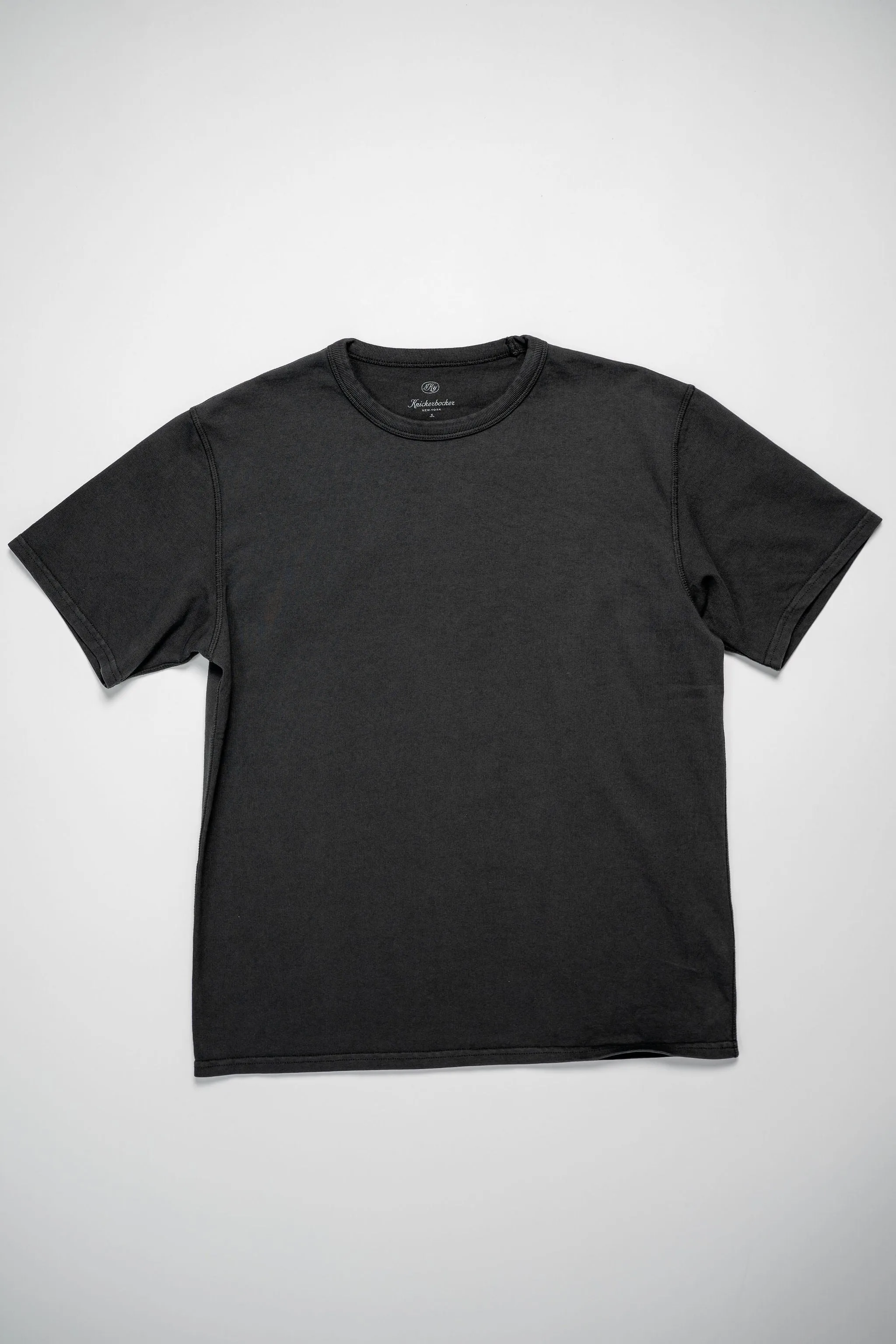 Knickerbocker Gym Heavyweight T-Shirt - Coal sold by Franklin and Poe product image thumbnail 3