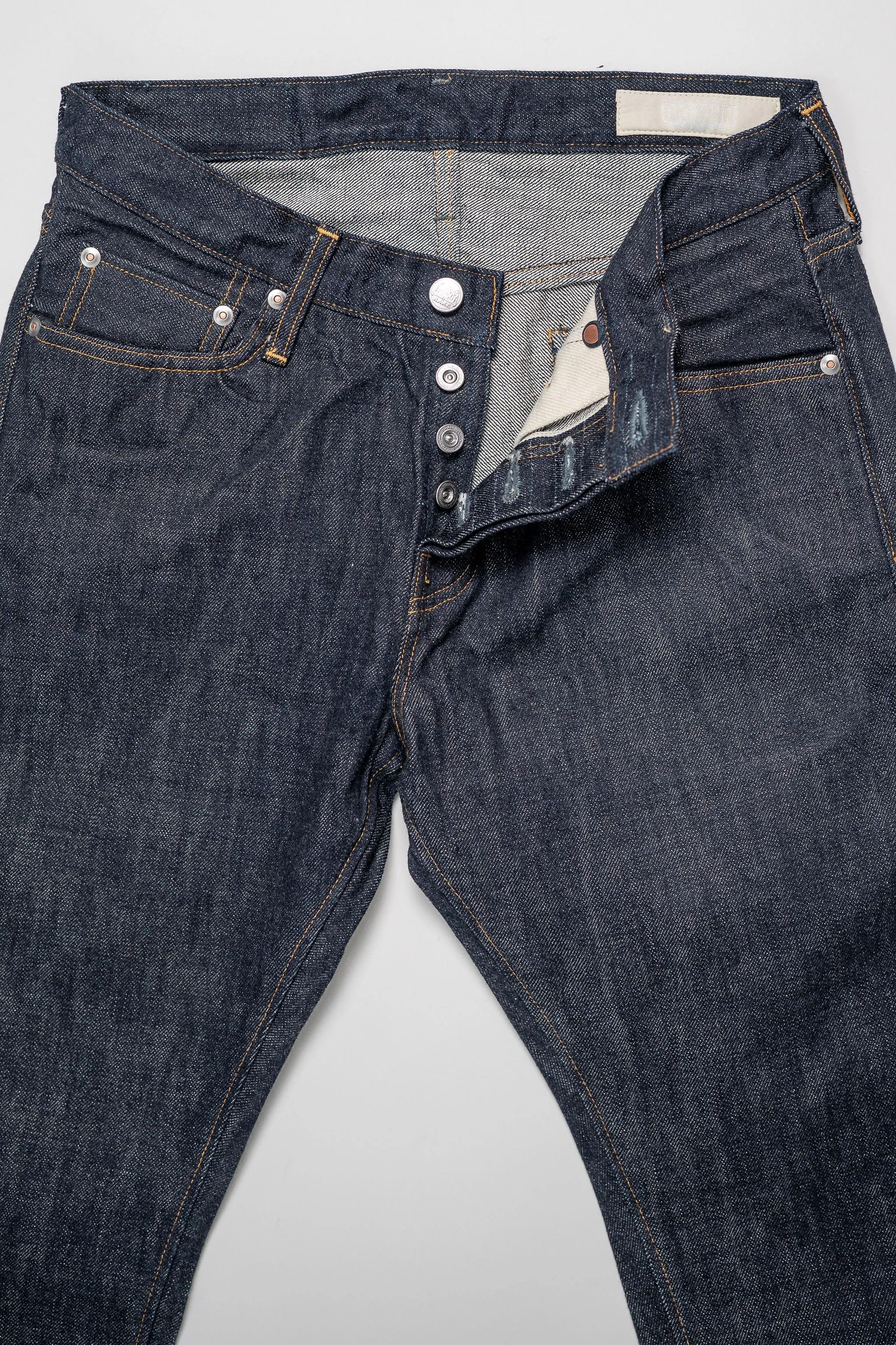 Big John R009 Rare Jeans Slim - Indigo One Wash sold by Franklin and Poe product image thumbnail 5