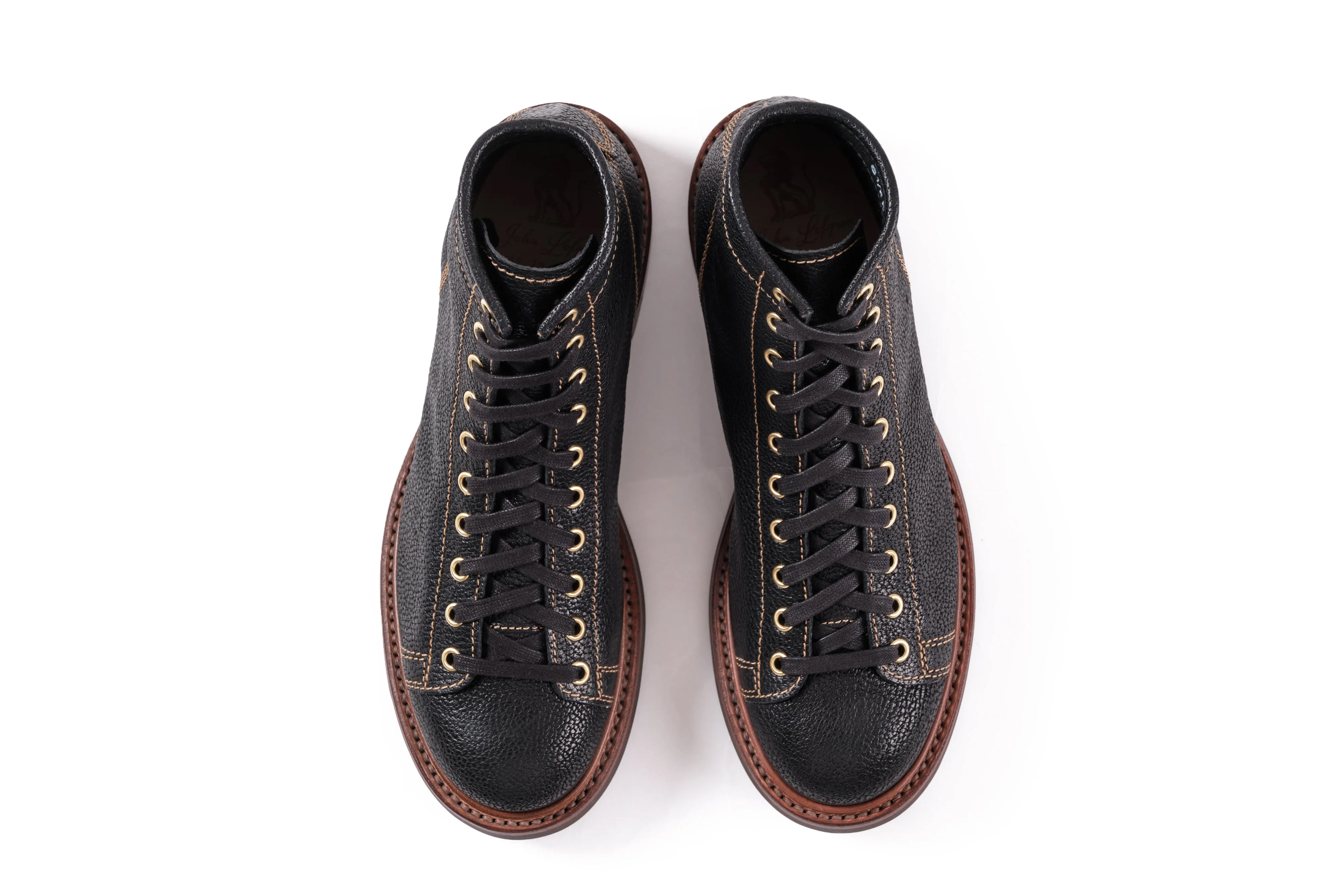 (Pre-Order FW25) John Lofgren Monkey Boots - Limited Edition Ezo Bear Black sold by Franklin and Poe product image thumbnail 3