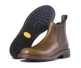 (Pre-Order FW25) John Lofgren Chelsea Boot - Horween CXL Dark Olive sold by Franklin and Poe