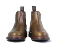(Pre-Order FW25) John Lofgren Chelsea Boot - Horween CXL Dark Olive sold by Franklin and Poe