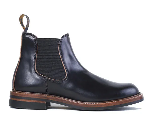 (Pre-Order FW25) John Lofgren Chelsea Boot - Horween CXL Black sold by Franklin and Poe product image thumbnail 4