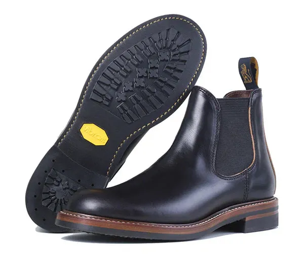 (Pre-Order FW25) John Lofgren Chelsea Boot - Horween CXL Black sold by Franklin and Poe product image thumbnail 3
