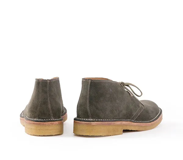 (Pre-Order FW25) John Lofgren Military Desert Boot - Japanese Suede Olive sold by Franklin and Poe product image thumbnail 5