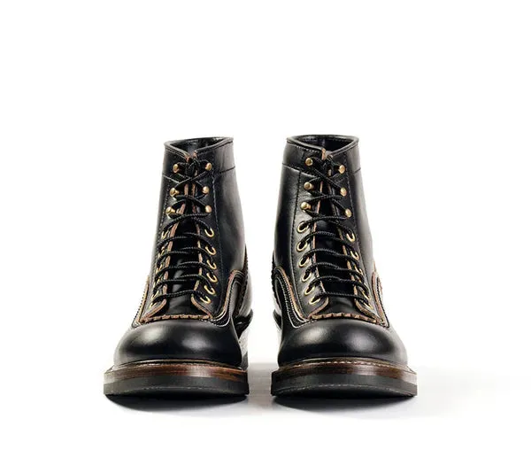 (Pre-Order FW25) John Lofgren Donkey Puncher Boots - Horween CXL Black sold by Franklin and Poe product image thumbnail 2