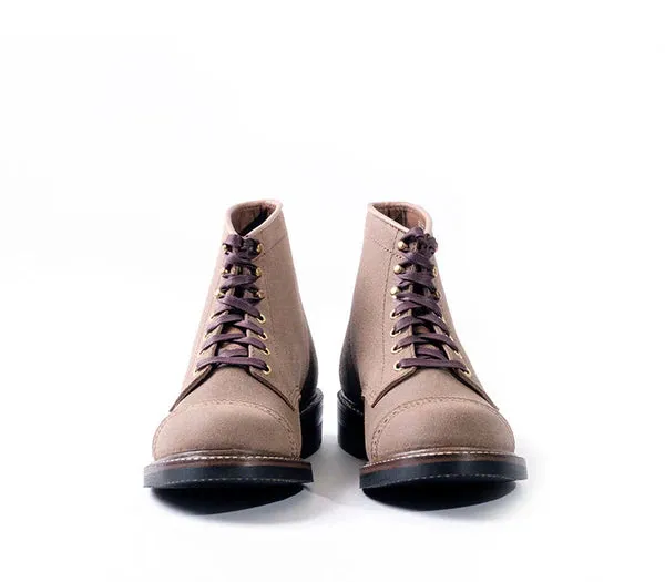 (Pre-Order FW25) John Lofgren Combat Boot - Horween Leather CXL Natural Roughout sold by Franklin and Poe product image thumbnail 2