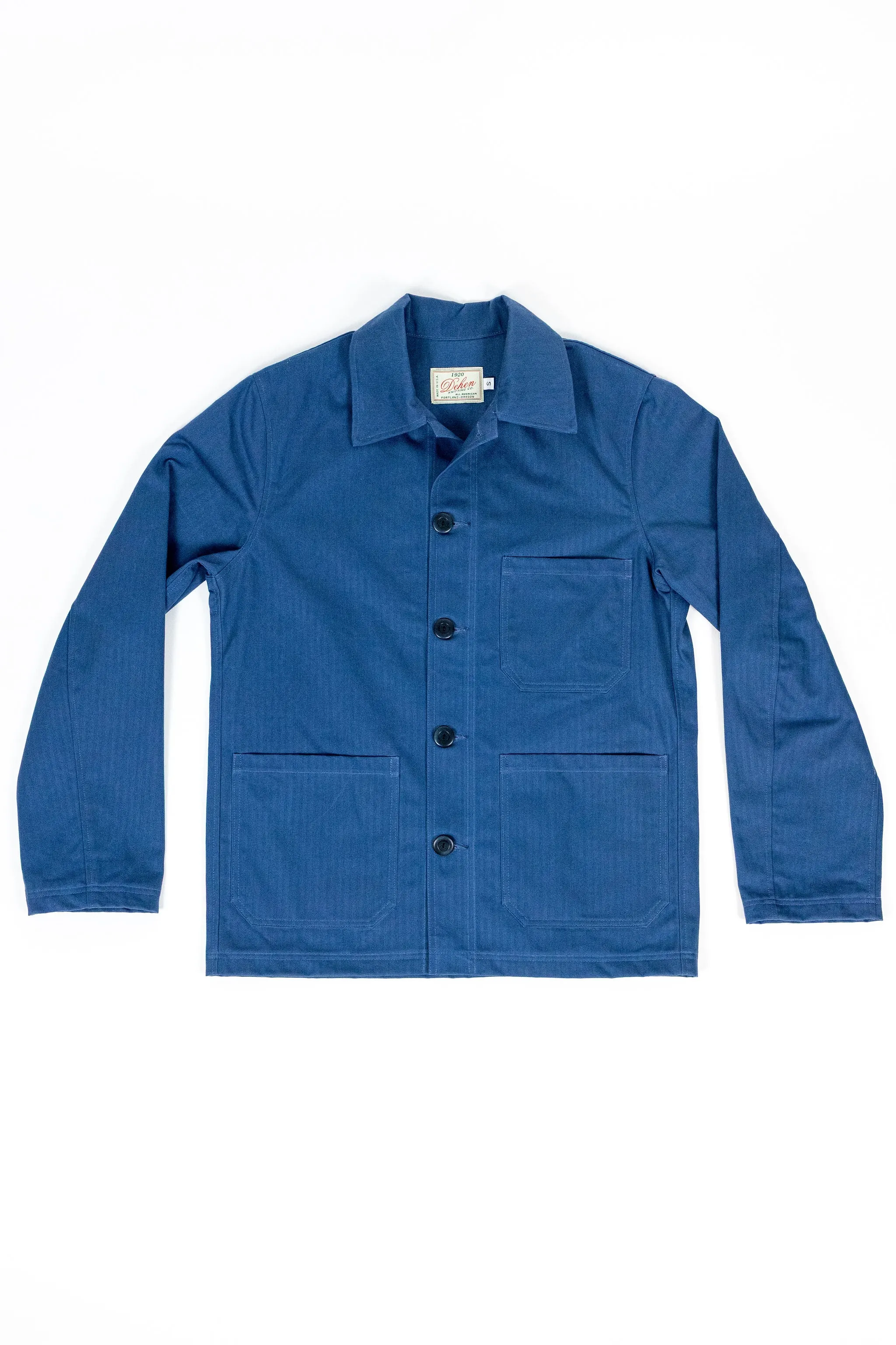 Dehen 1920 Chore Coat - Mock Blue sold by Franklin and Poe product image thumbnail 4