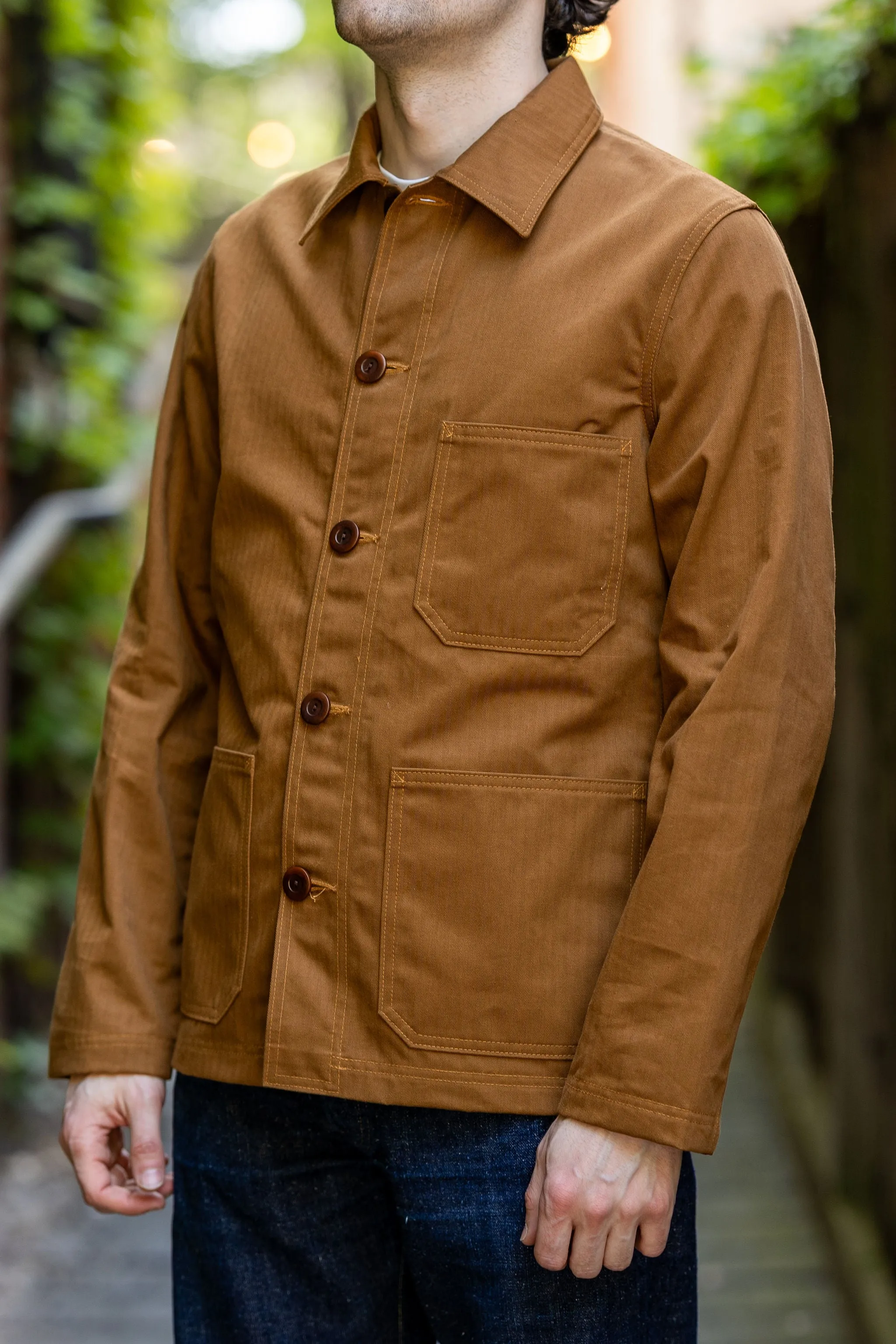 Dehen 1920 Chore Coat - Nicotine sold by Franklin and Poe product image thumbnail 2
