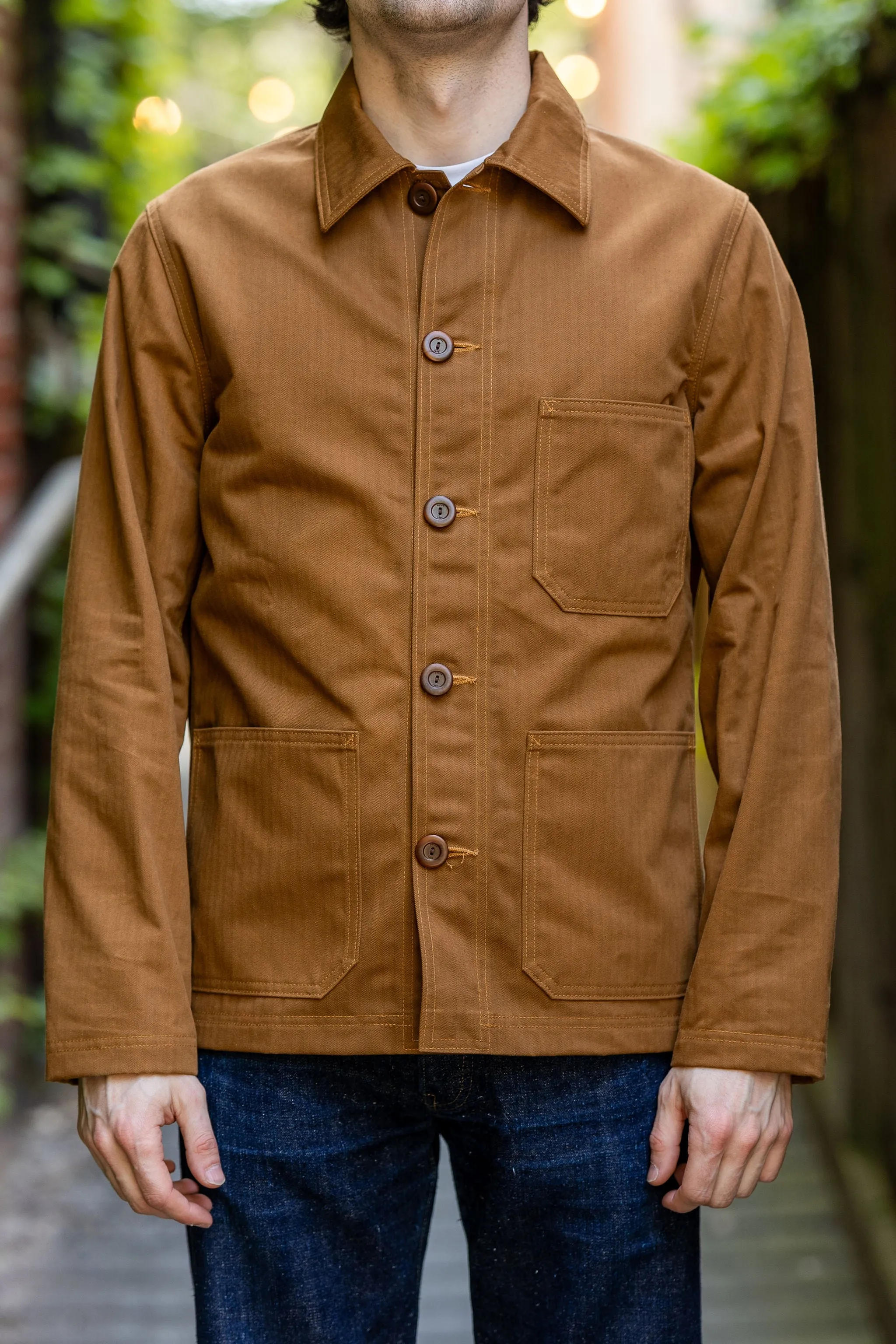 Dehen 1920 Chore Coat - Nicotine sold by Franklin and Poe