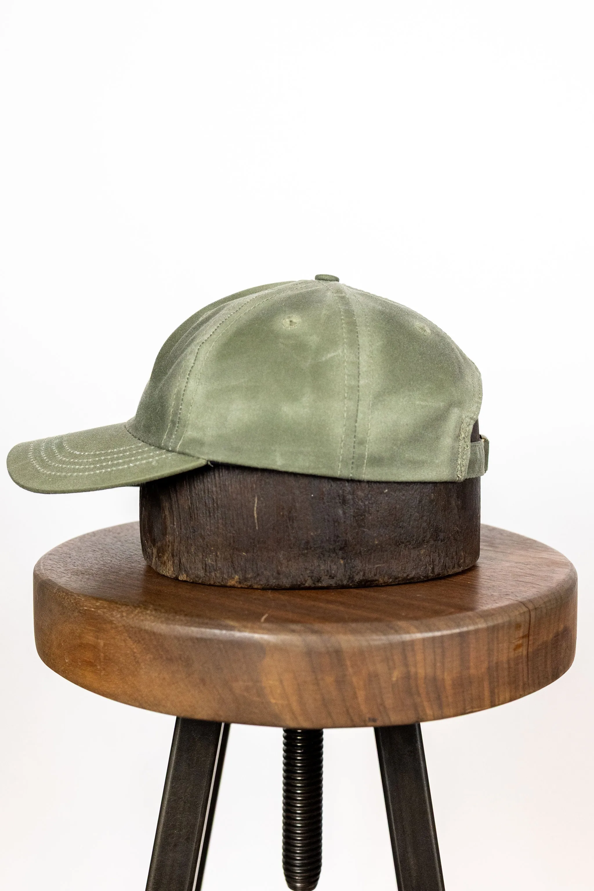Dehen 1920 Waxed Baseball Hat - Light Moss sold by Franklin and Poe product image thumbnail 2