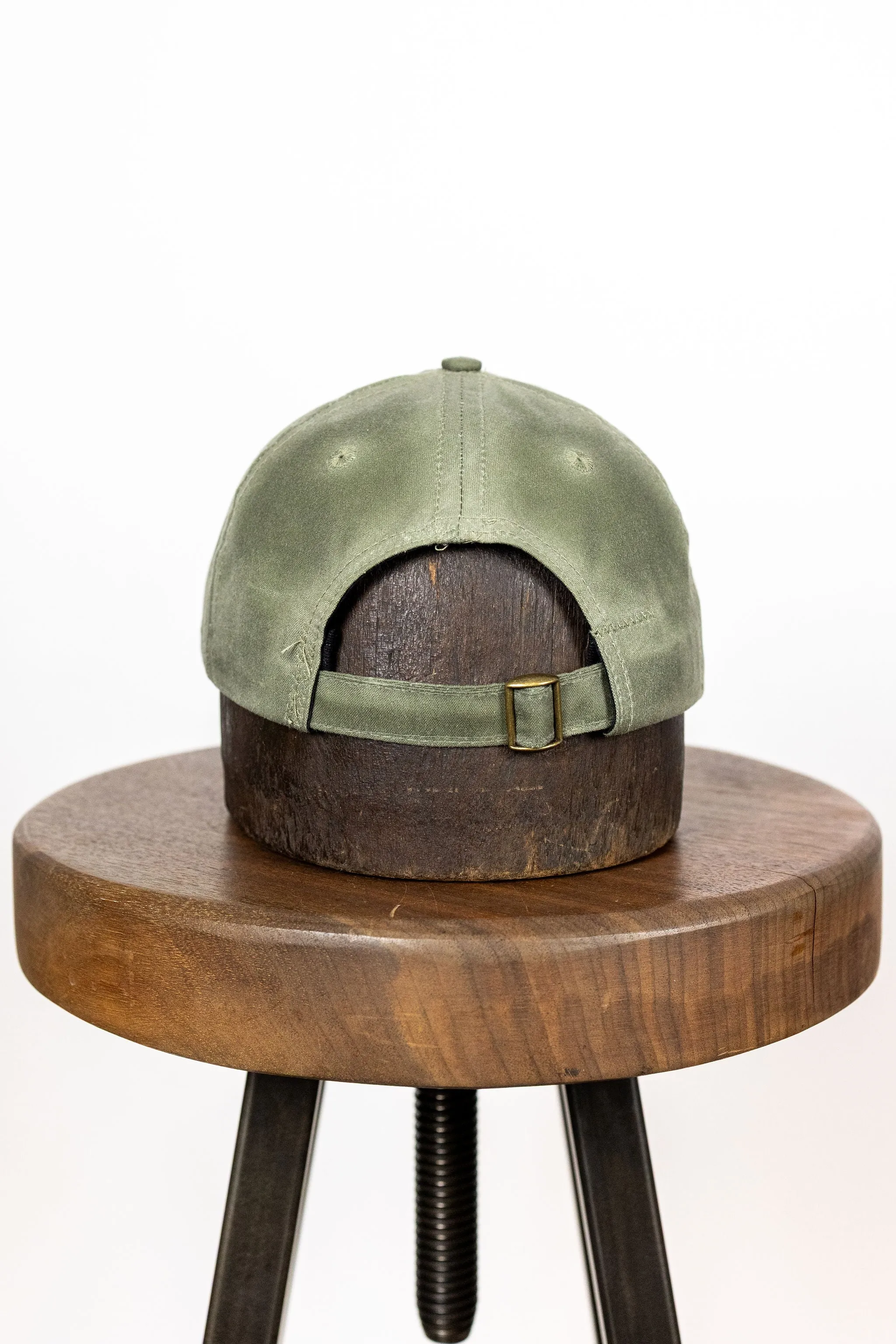 Dehen 1920 Waxed Baseball Hat - Light Moss sold by Franklin and Poe product image thumbnail 3