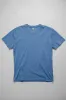 Pure Blue Japan SS-5011-P Indigo Jersey Crew Neck T-shirt - Pale Indigo sold by Franklin and Poe