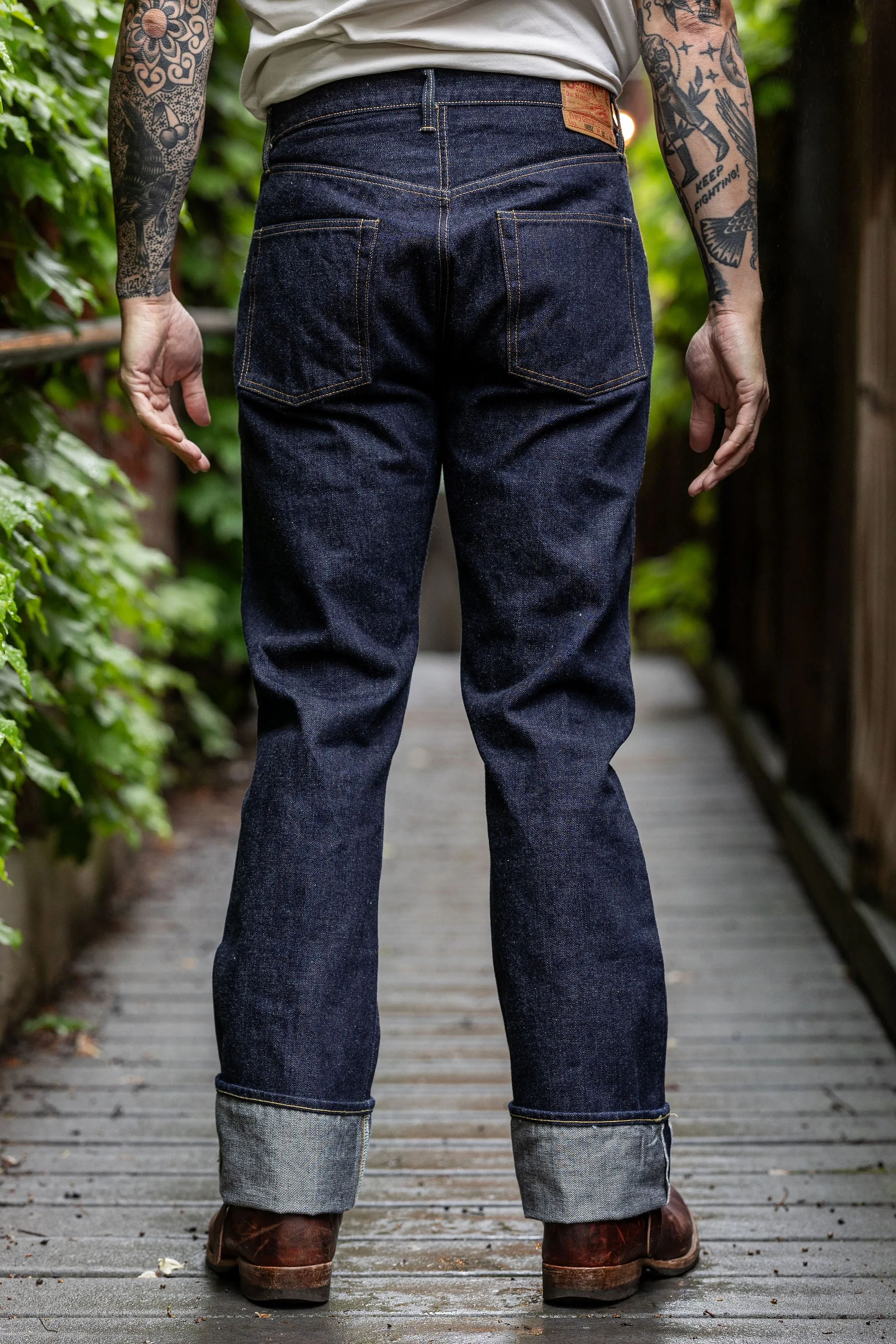 Sugar Cane 1955Z Model - 14oz Zipper Fly sold by Franklin and Poe product image thumbnail 3