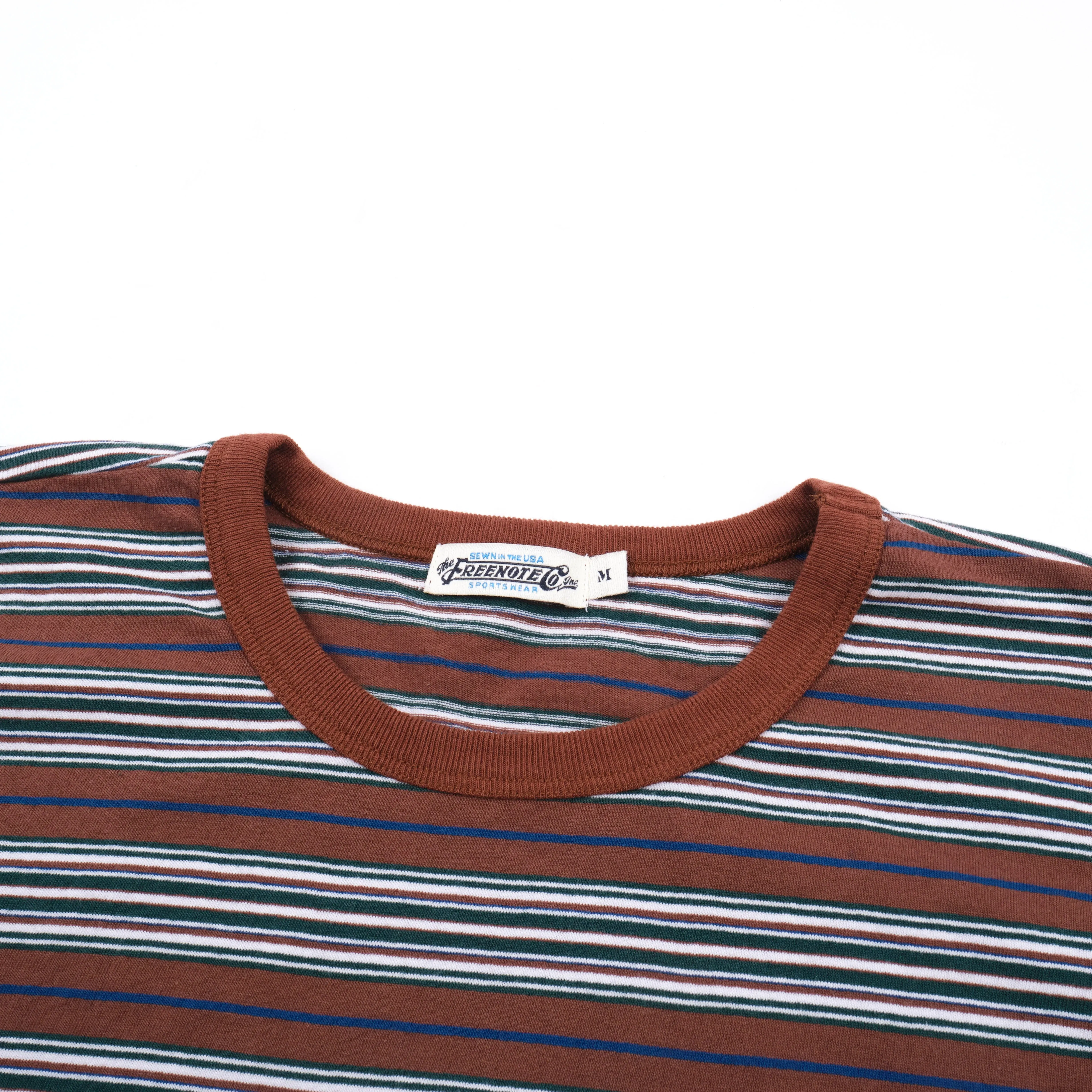 Freenote Cloth Mooch Tee - Brown Combo sold by Franklin and Poe product image thumbnail 2