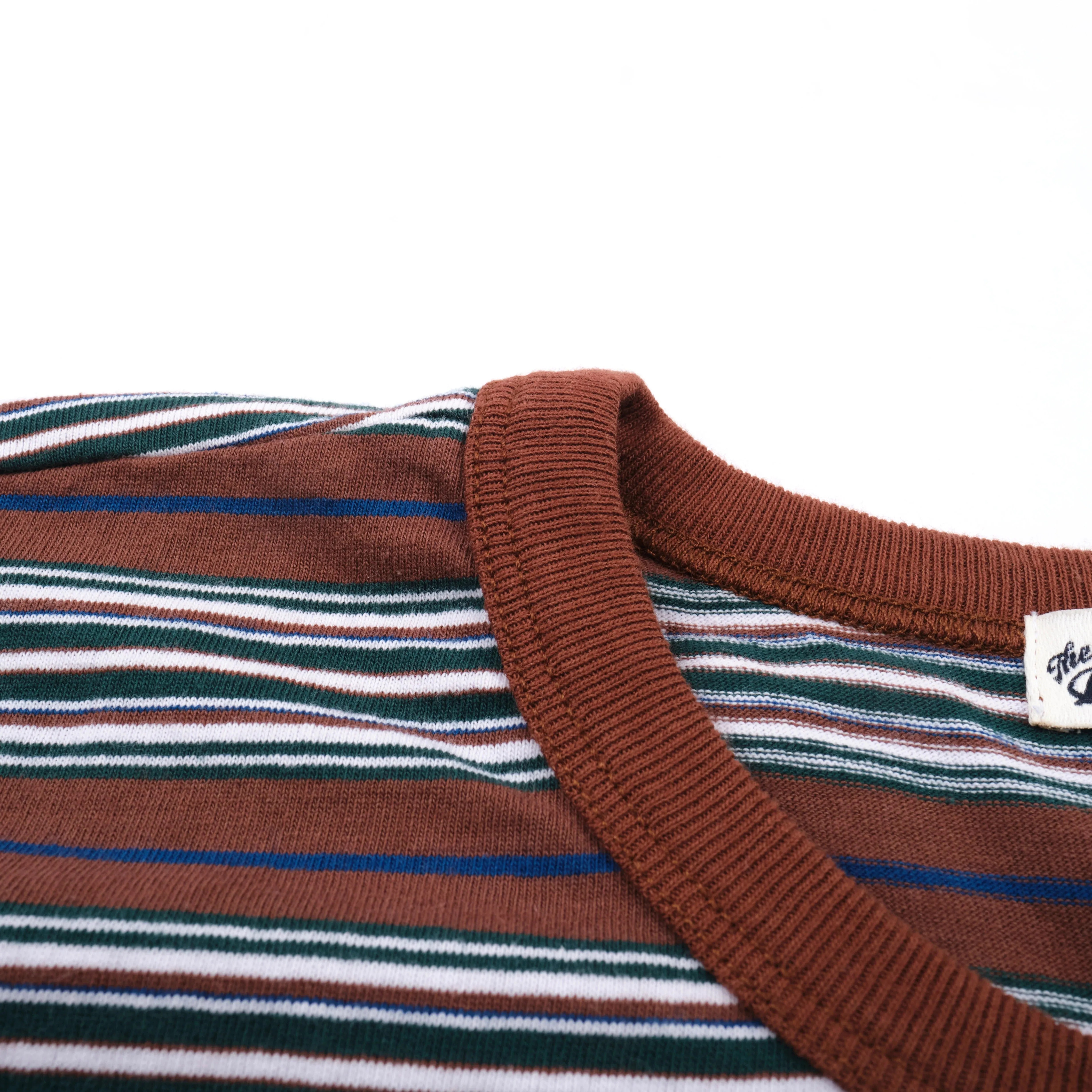 Freenote Cloth Mooch Tee - Brown Combo sold by Franklin and Poe product image thumbnail 3