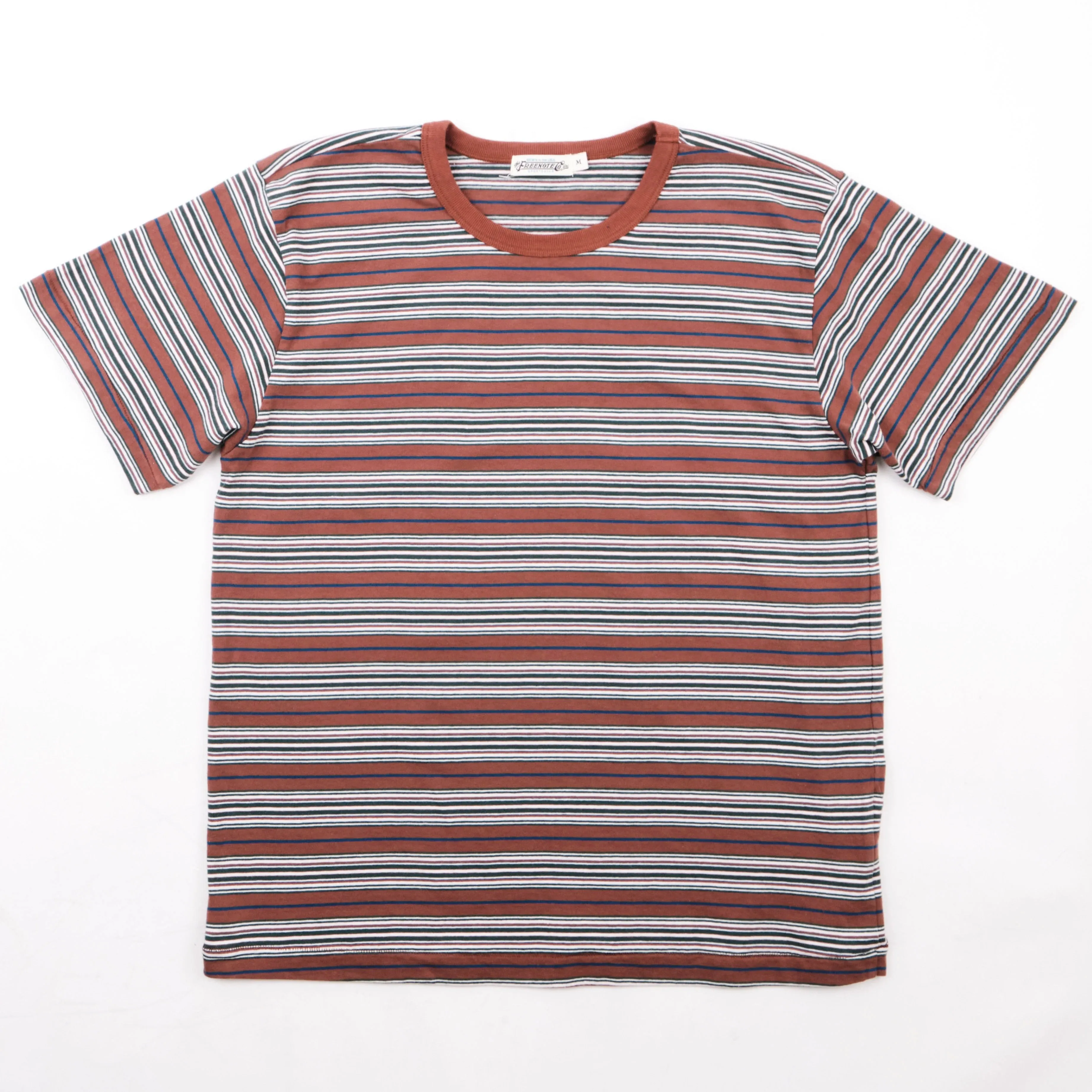 Freenote Cloth Mooch Tee - Brown Combo sold by Franklin and Poe