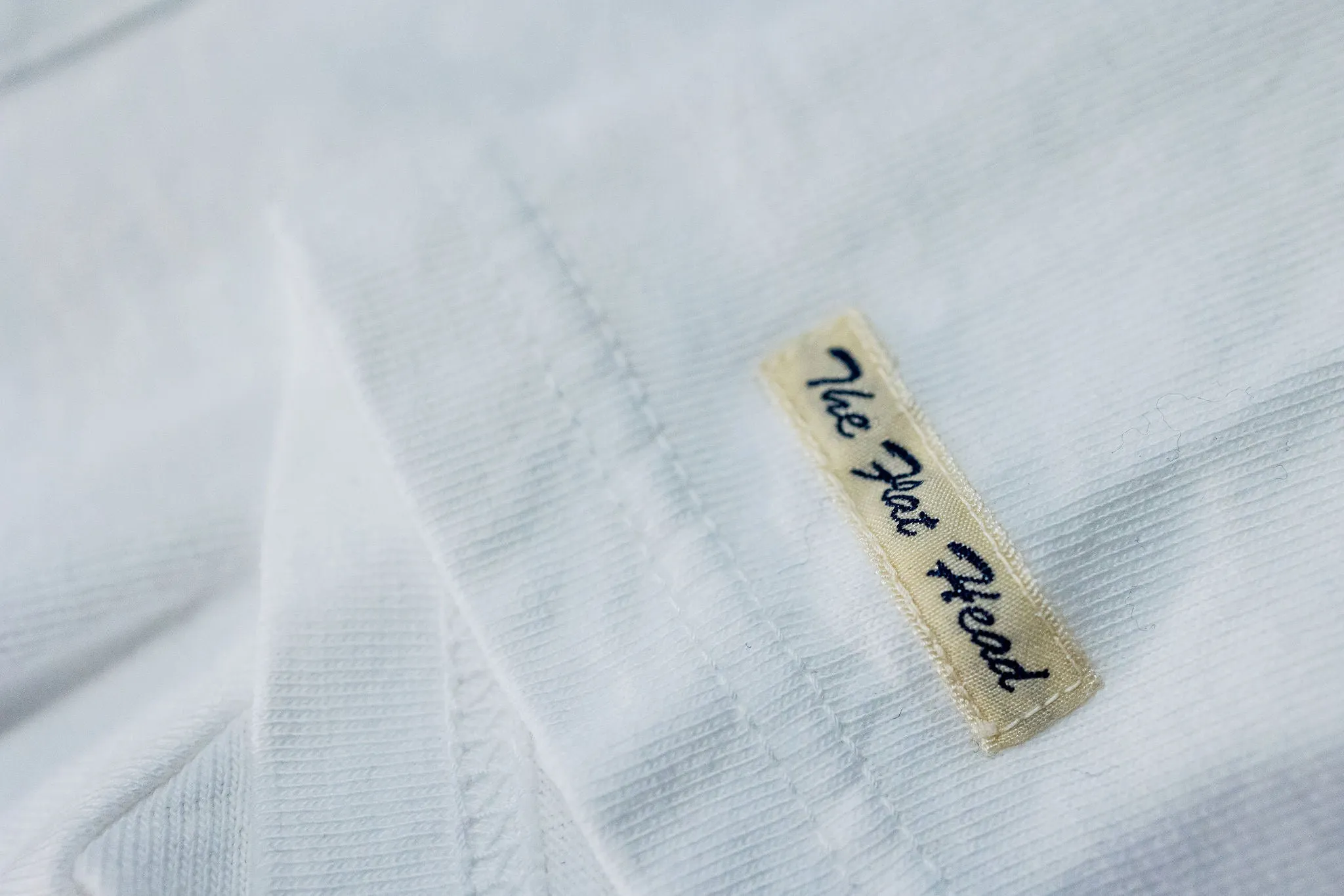 The Flat Head THC Plain T-Shirt - White sold by Franklin and Poe product image thumbnail 5