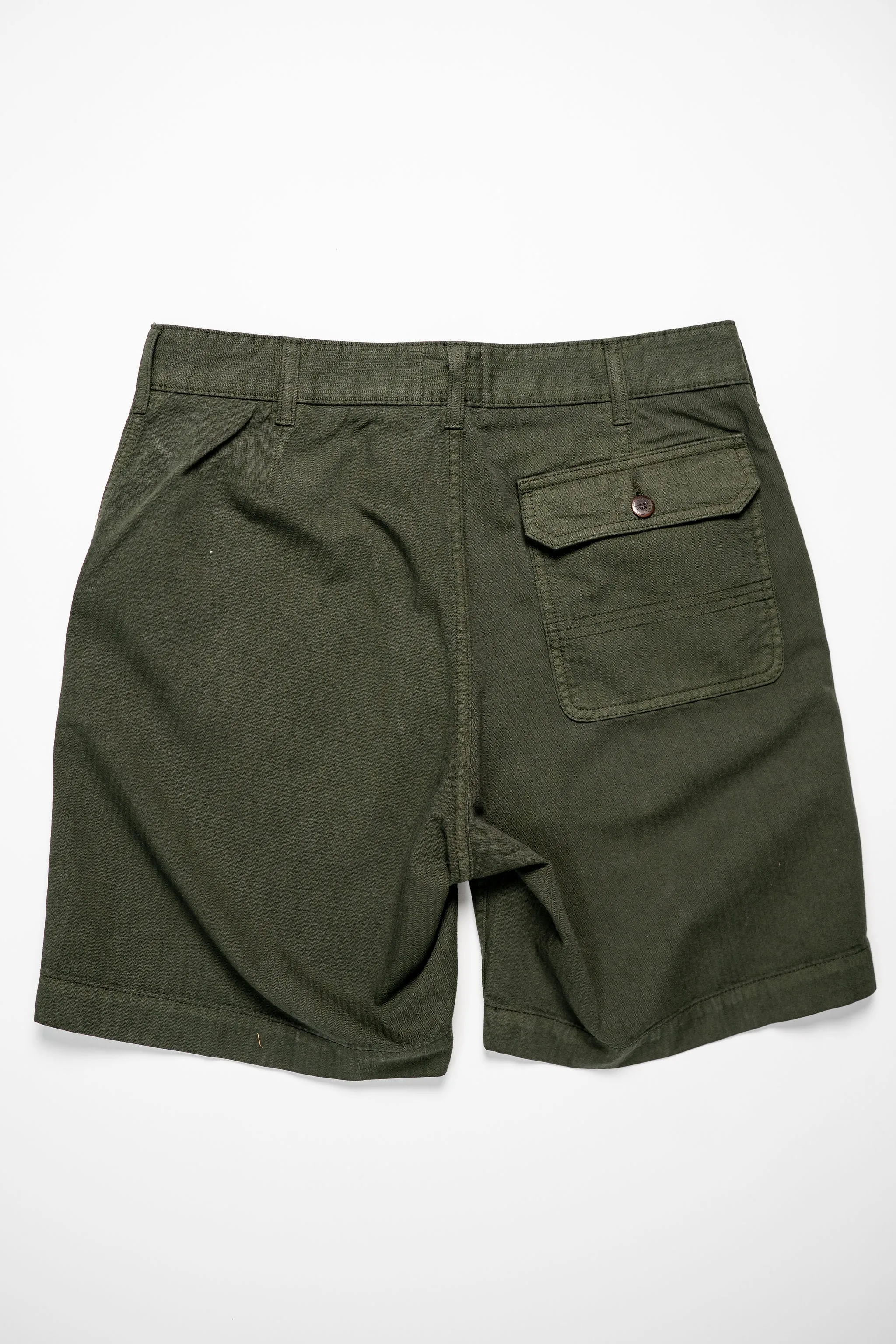 Heimat Textil Journey Short - Military Green sold by Franklin and Poe product image thumbnail 3