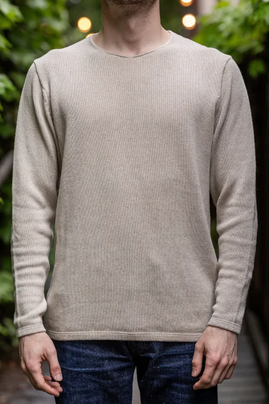 Heimat Textil Harbor Sweater - Seashell sold by Franklin and Poe