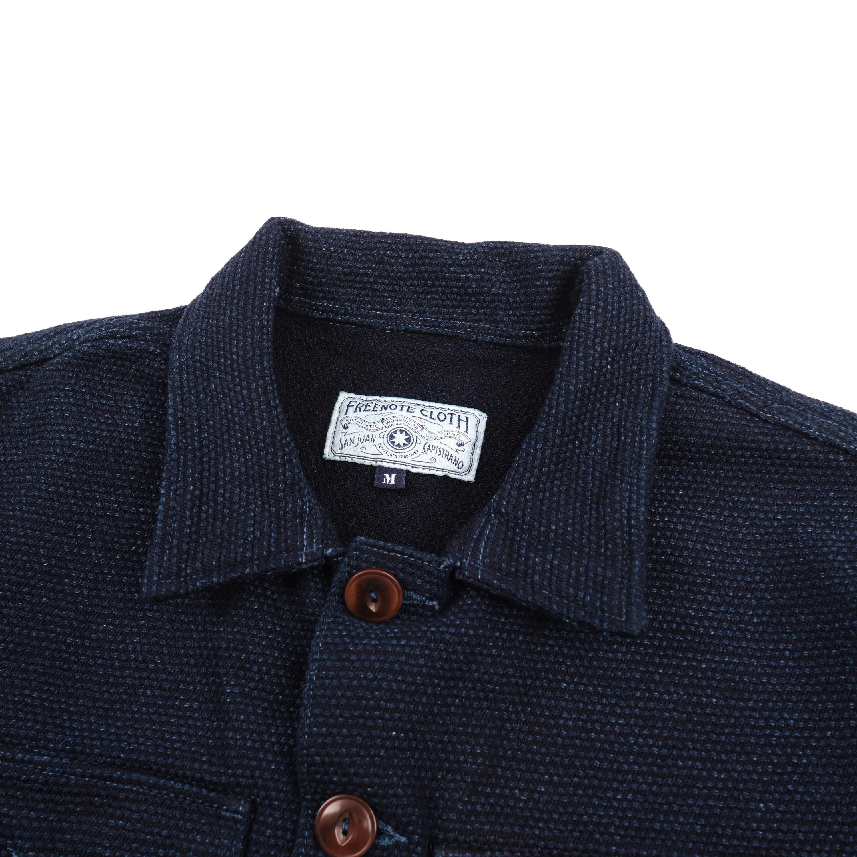 Freenote Cloth Midway - Indigo Sashiko sold by Franklin and Poe product image thumbnail 5