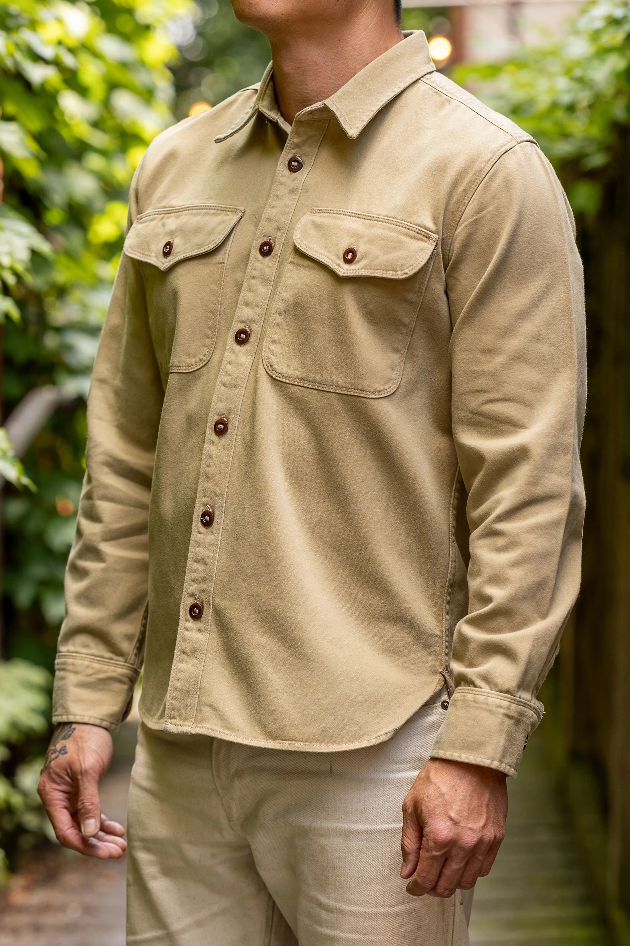 Freenote Cloth Utility - Khaki sold by Franklin and Poe product image thumbnail 2