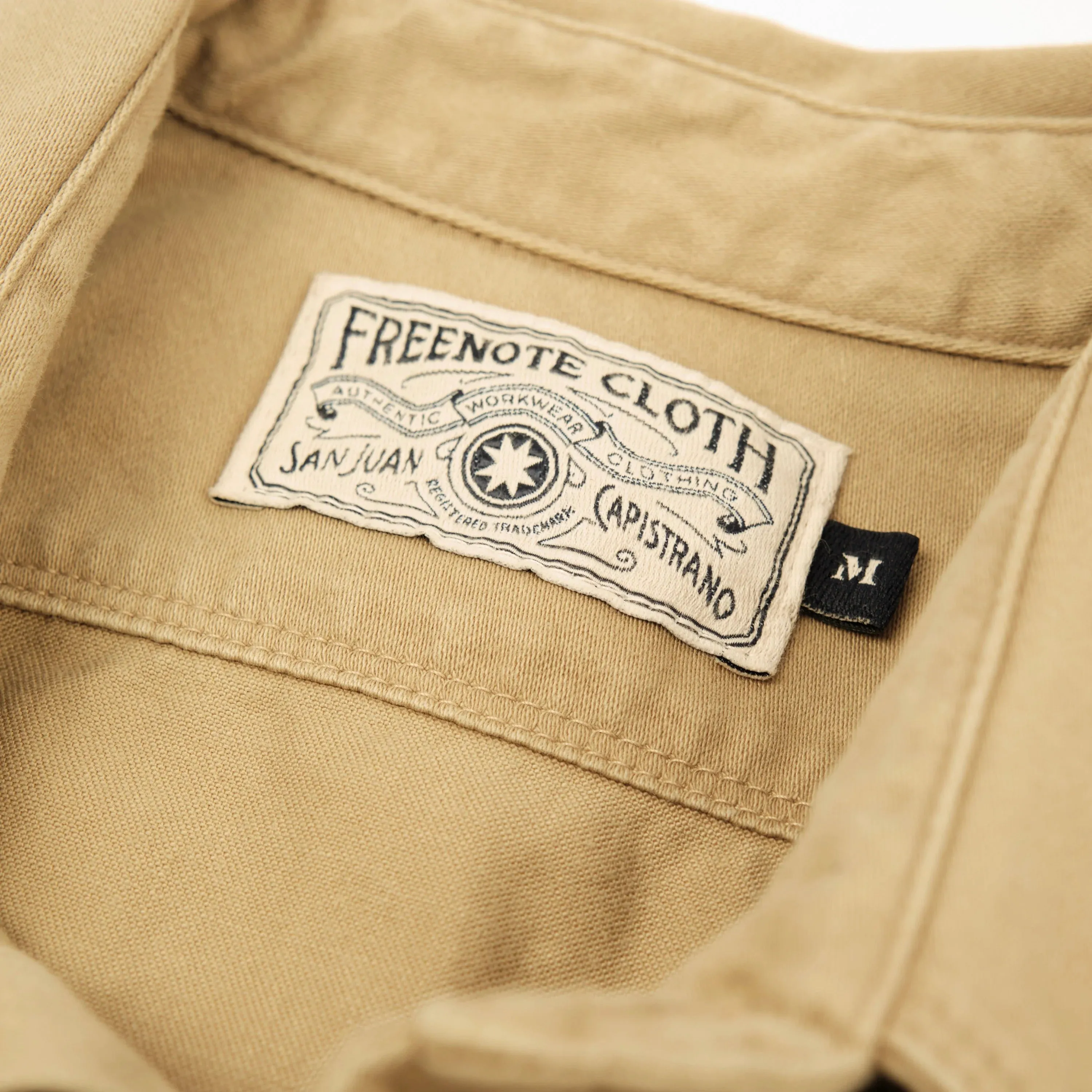 Freenote Cloth Utility - Khaki sold by Franklin and Poe product image thumbnail 5