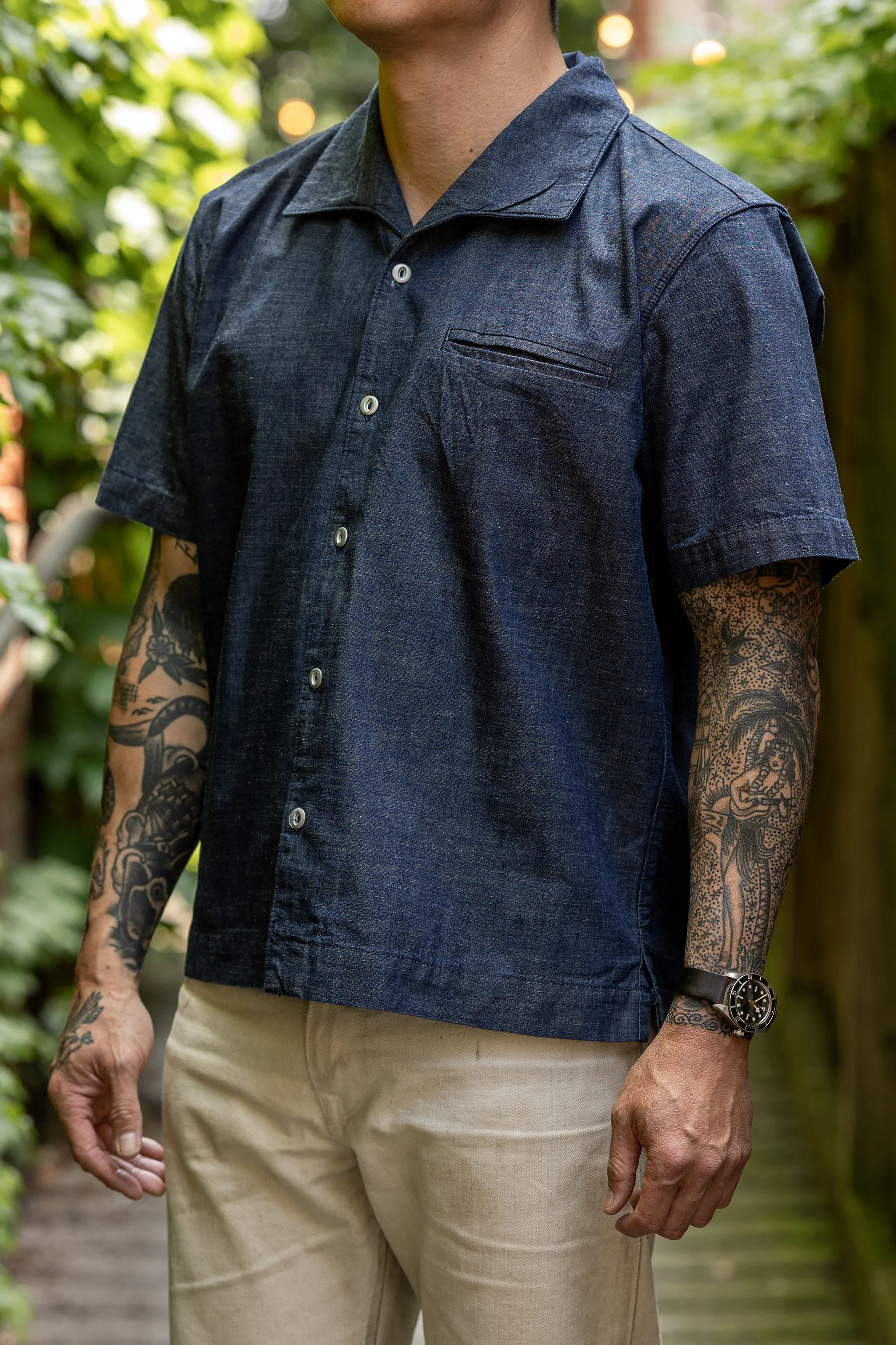 Freenote Cloth Cayucos - Chambray sold by Franklin and Poe product image thumbnail 2