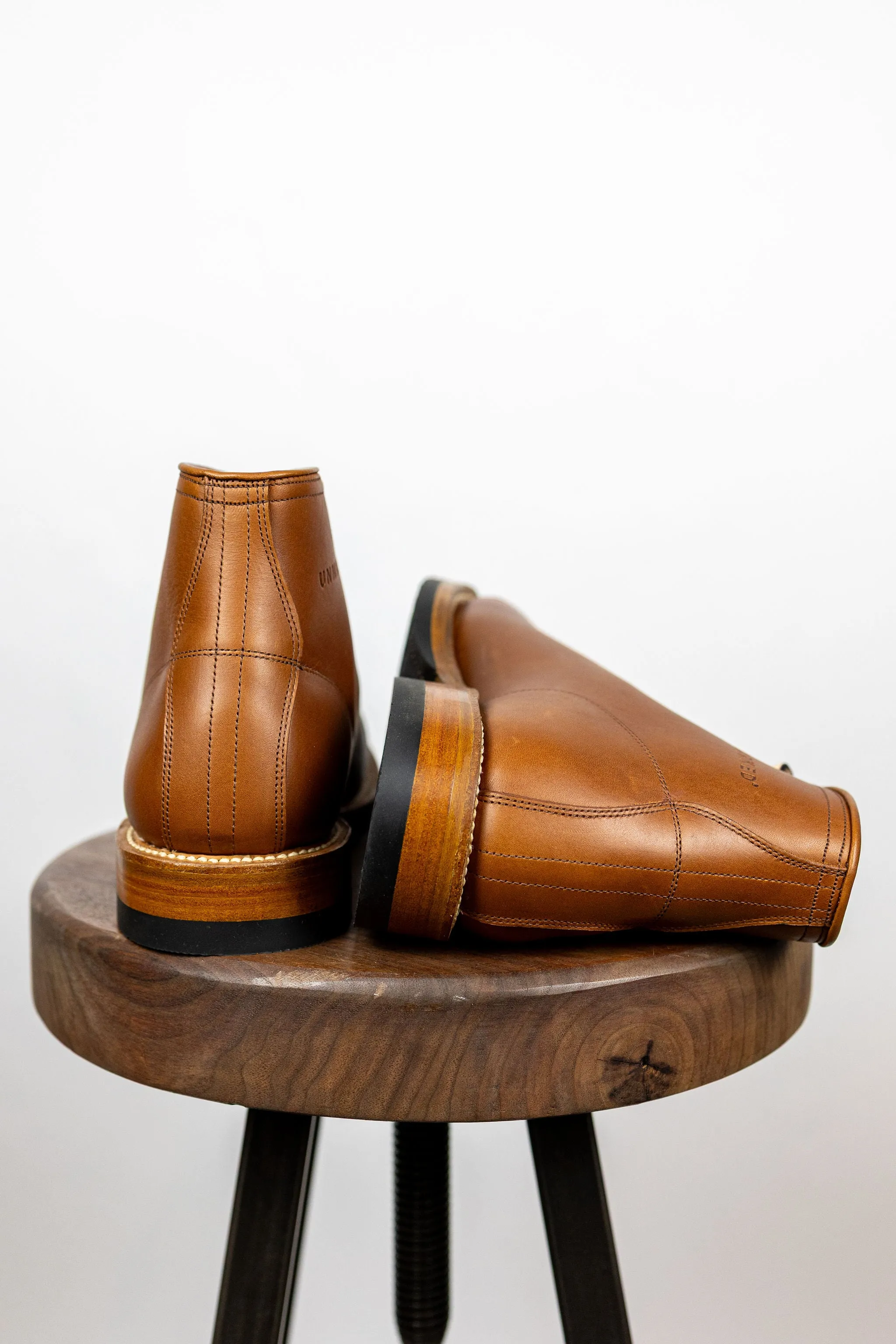 Unmarked Archie Boot - Horween Essex Tan sold by Franklin and Poe product image thumbnail 4