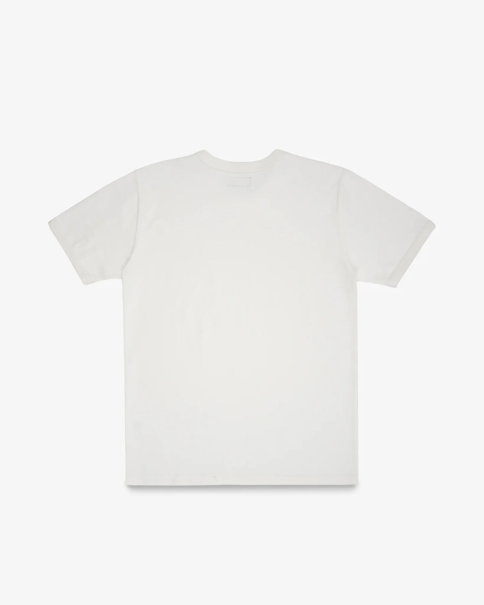 Iron Heart IHT-1600 11oz Cotton Knit Crew Neck T-Shirt - White sold by Franklin and Poe product image thumbnail 4