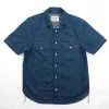 Freenote Cloth Bodie S/S - Vintage Blue Denim sold by Franklin and Poe